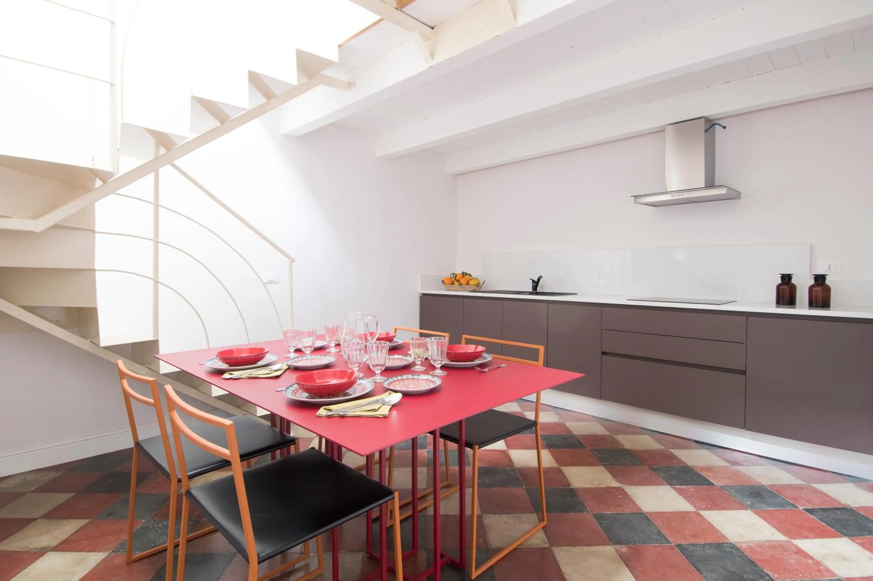 Kitchen or kitchenette in Dimora Cummà Marì