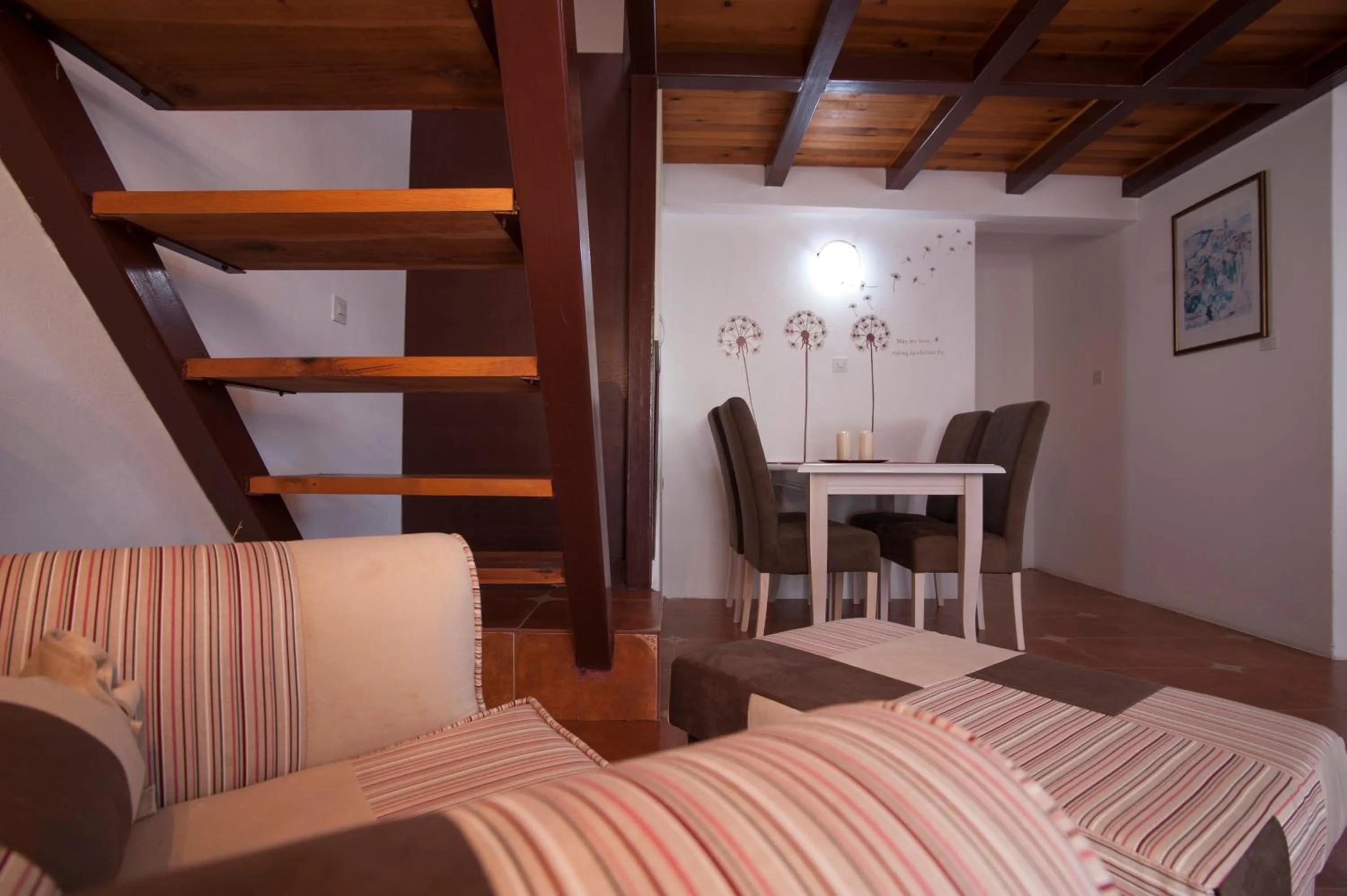 Living room, Bed in Apartments Grand