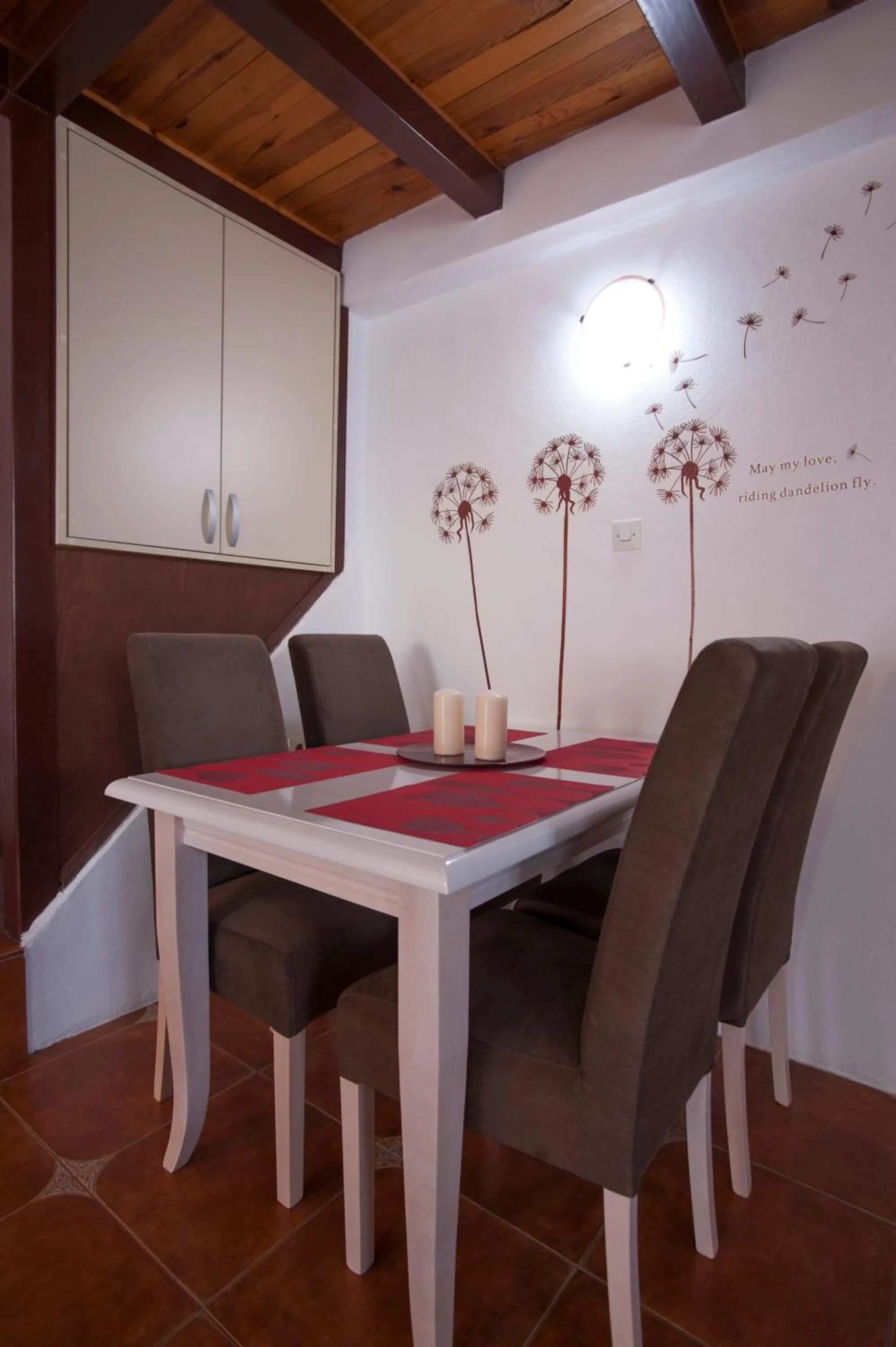 Dining area in Apartments Grand