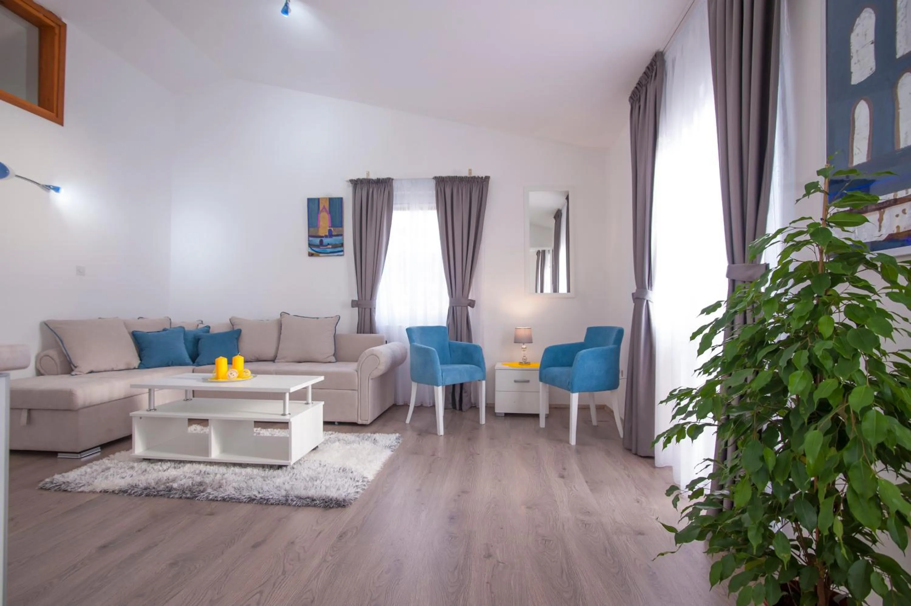 Seating area in Apartments Grand