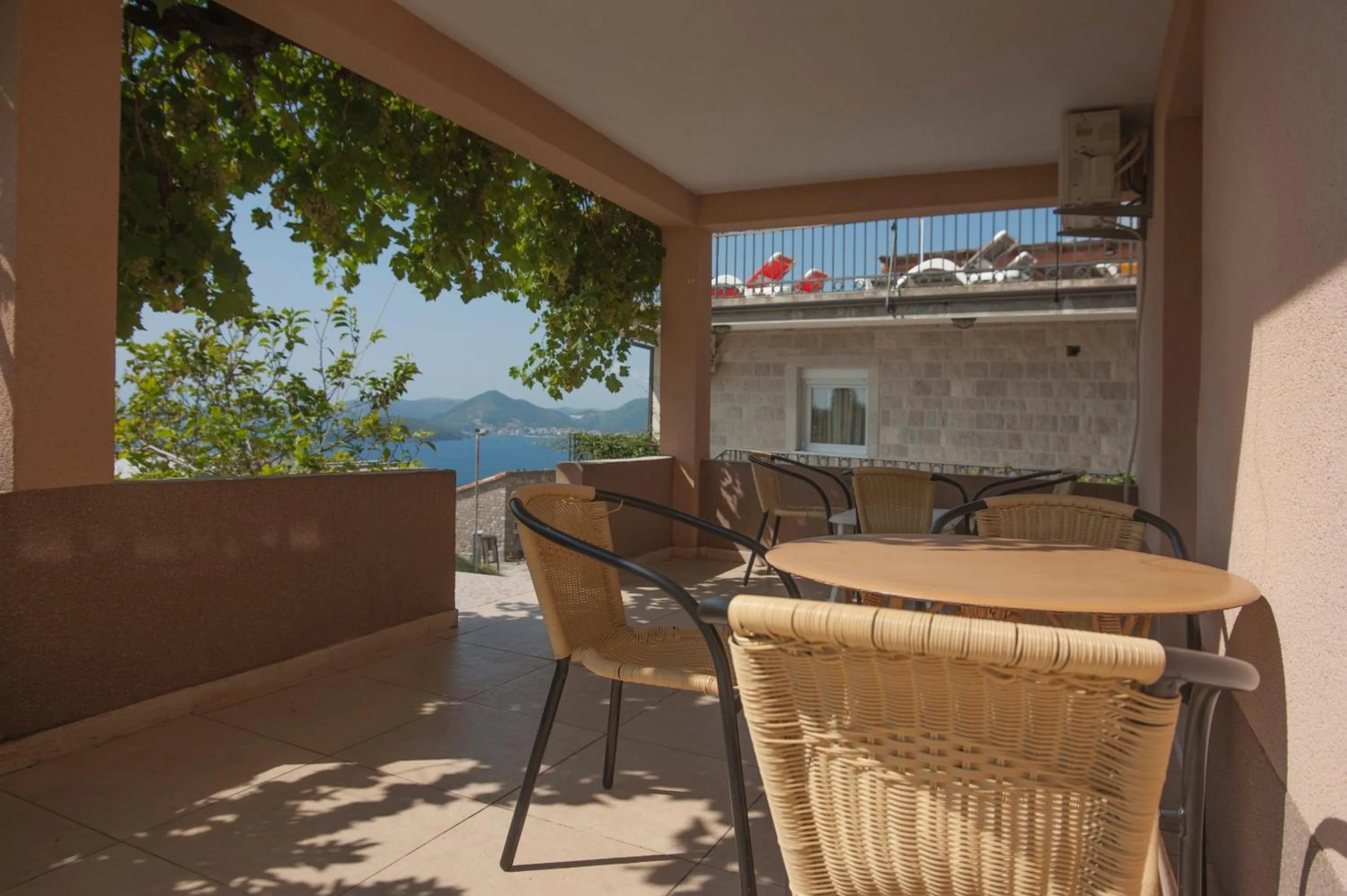 Sea view in Apartments Grand