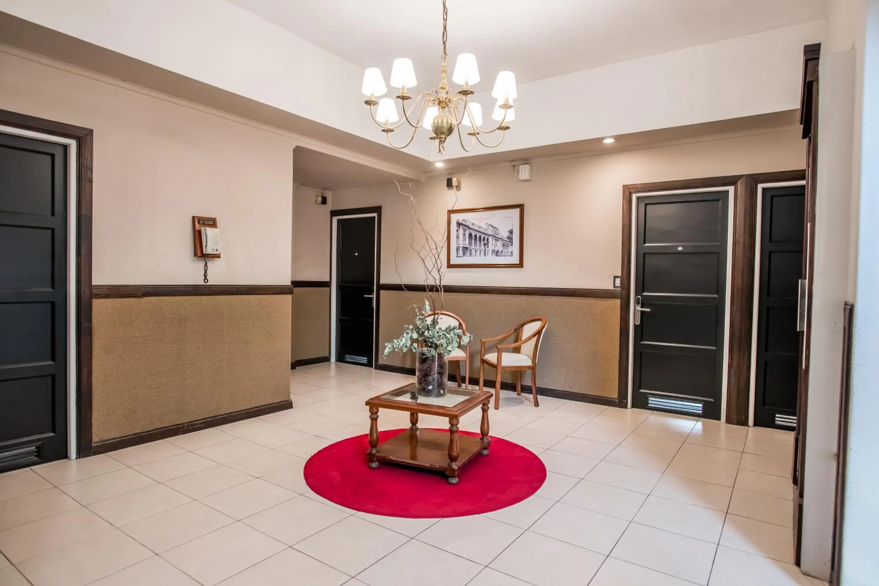 Living room in Castelar Hotel Santa Fe