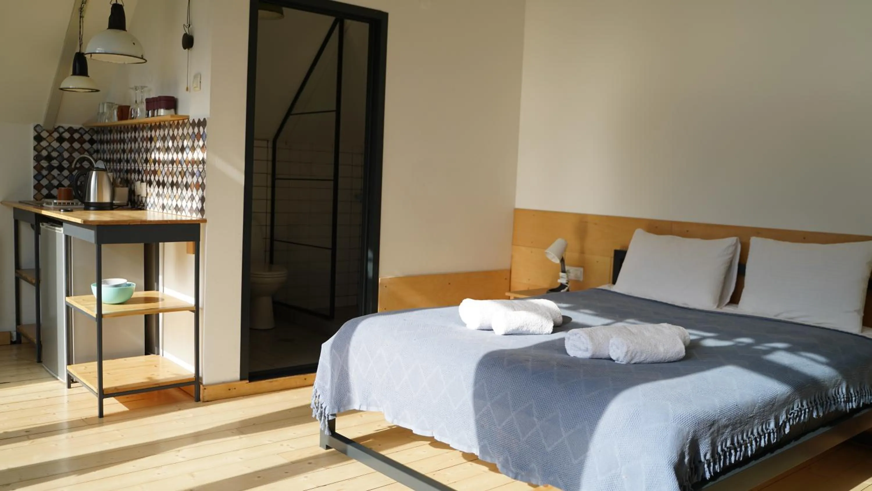 Bedroom, Bed in Kazbegi View