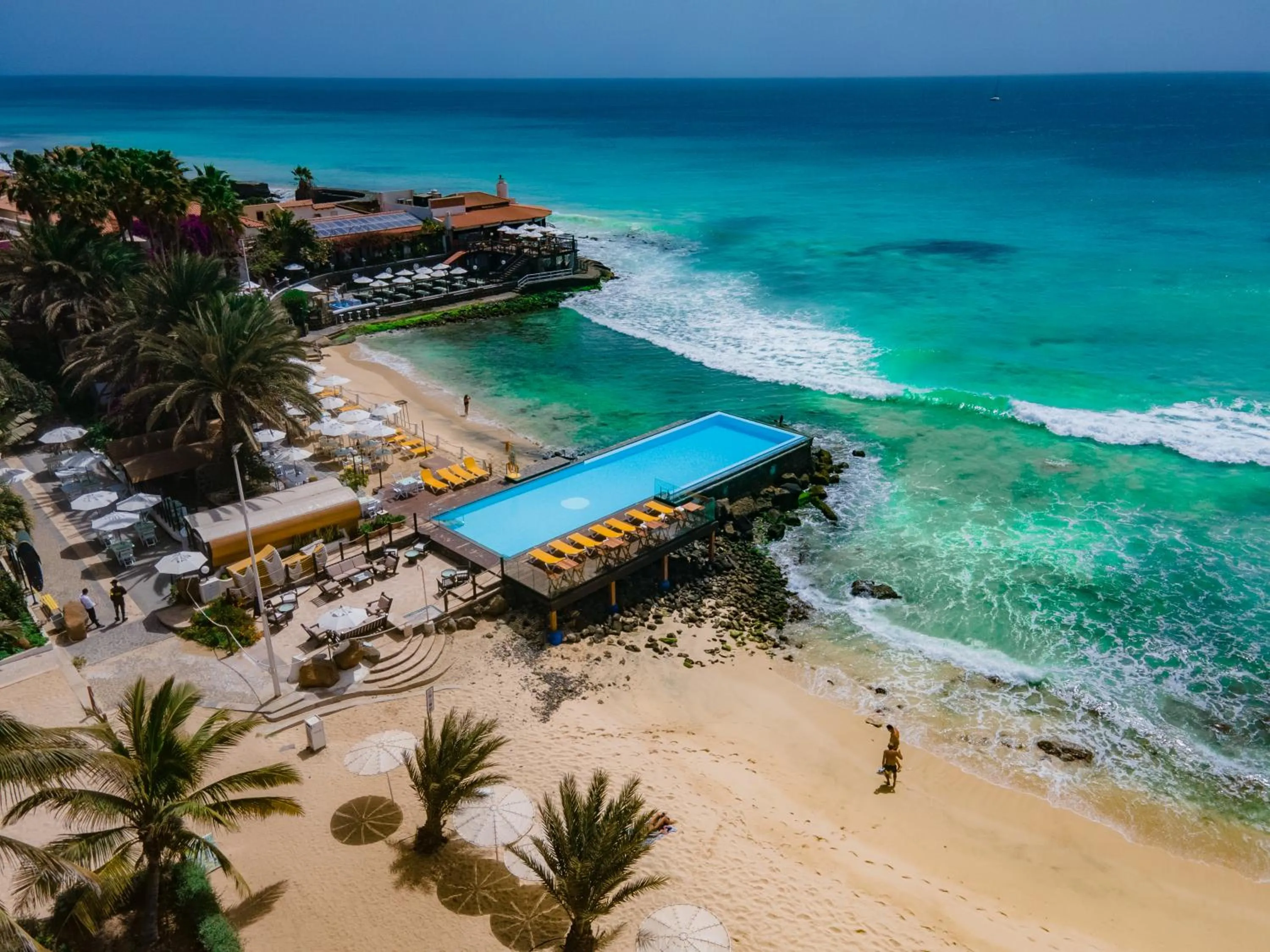 Bird's eye view in Hotel Odjo d'água