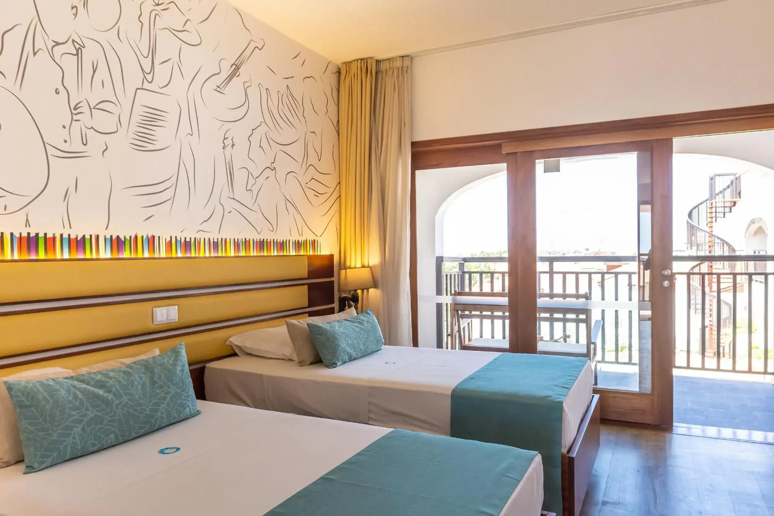 Standard Twin Room with Sea View - single occupancy in Hotel Odjo d'água Standard Twin Room with Sea View - single occupancy in Hotel Odjo d'água