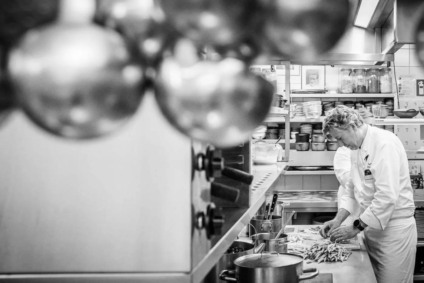 Kitchen or kitchenette in Hotel Geerts