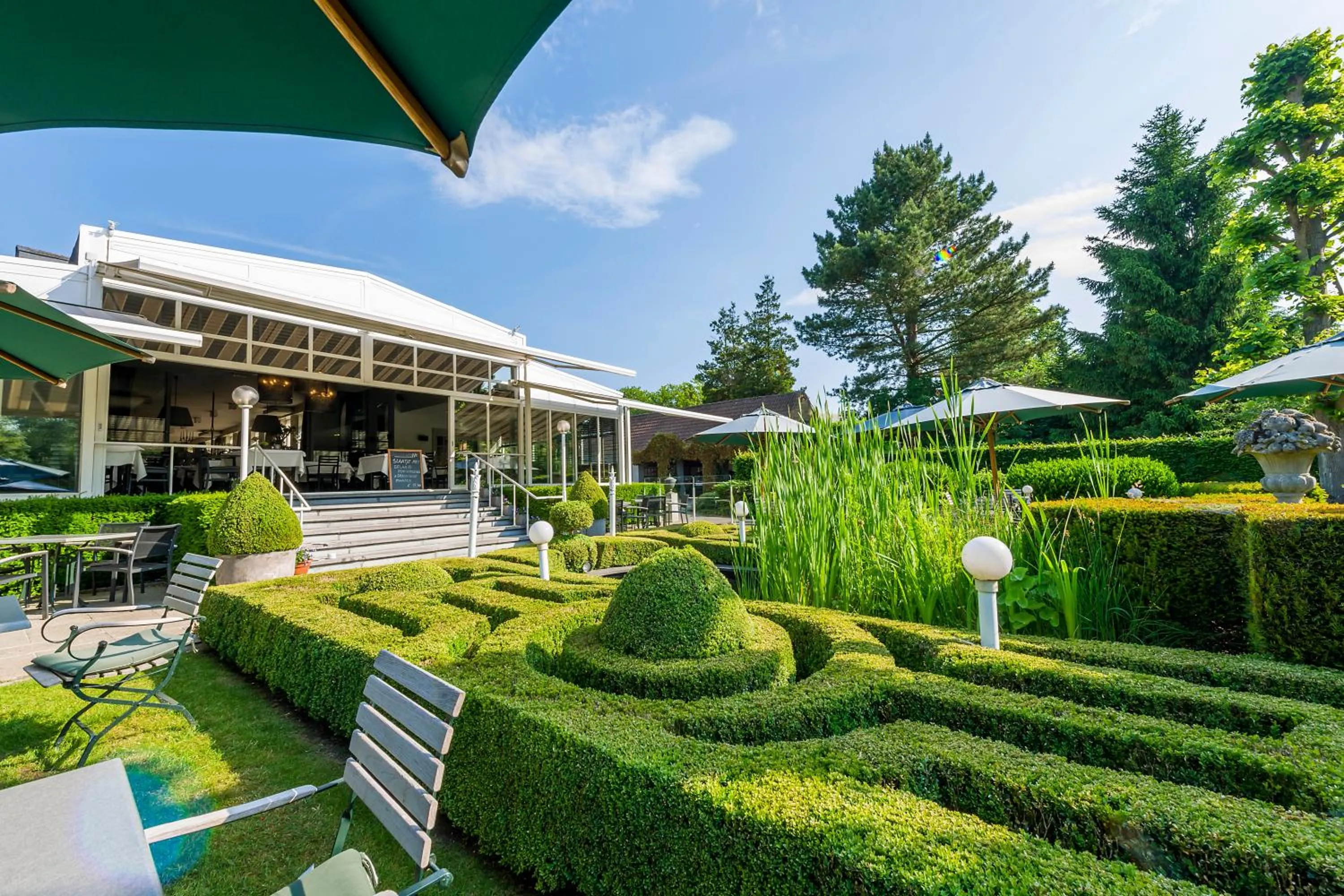 Garden in Hotel Geerts