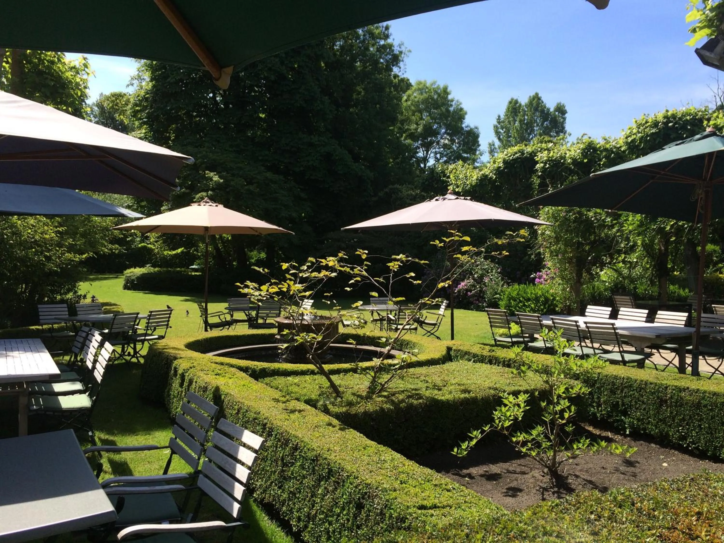Garden in Hotel Geerts