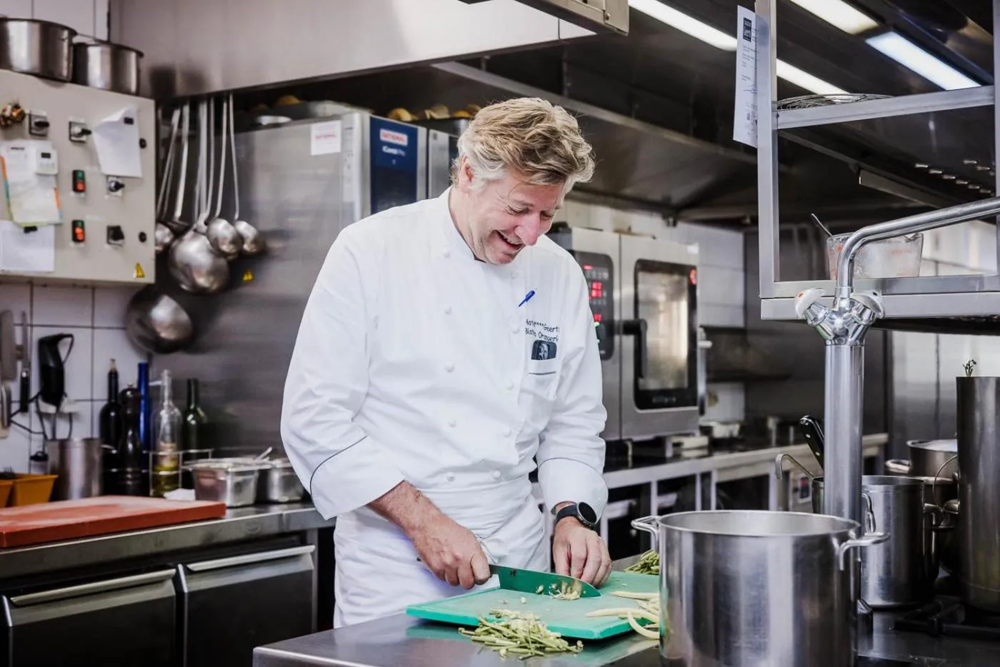 Kitchen or kitchenette in Hotel Geerts