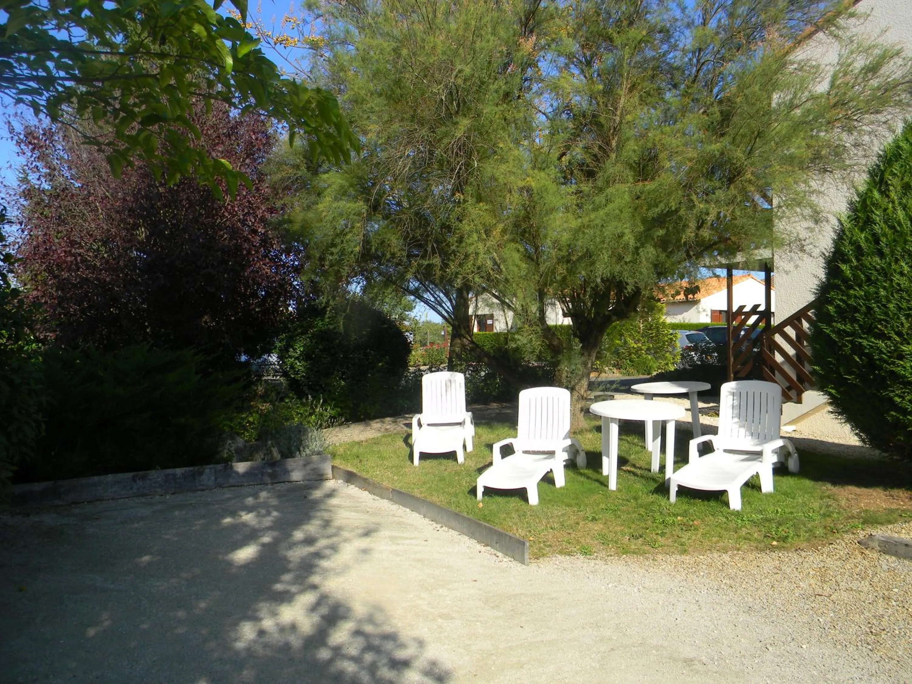 Garden view in Résidence Hôtelière Hélios