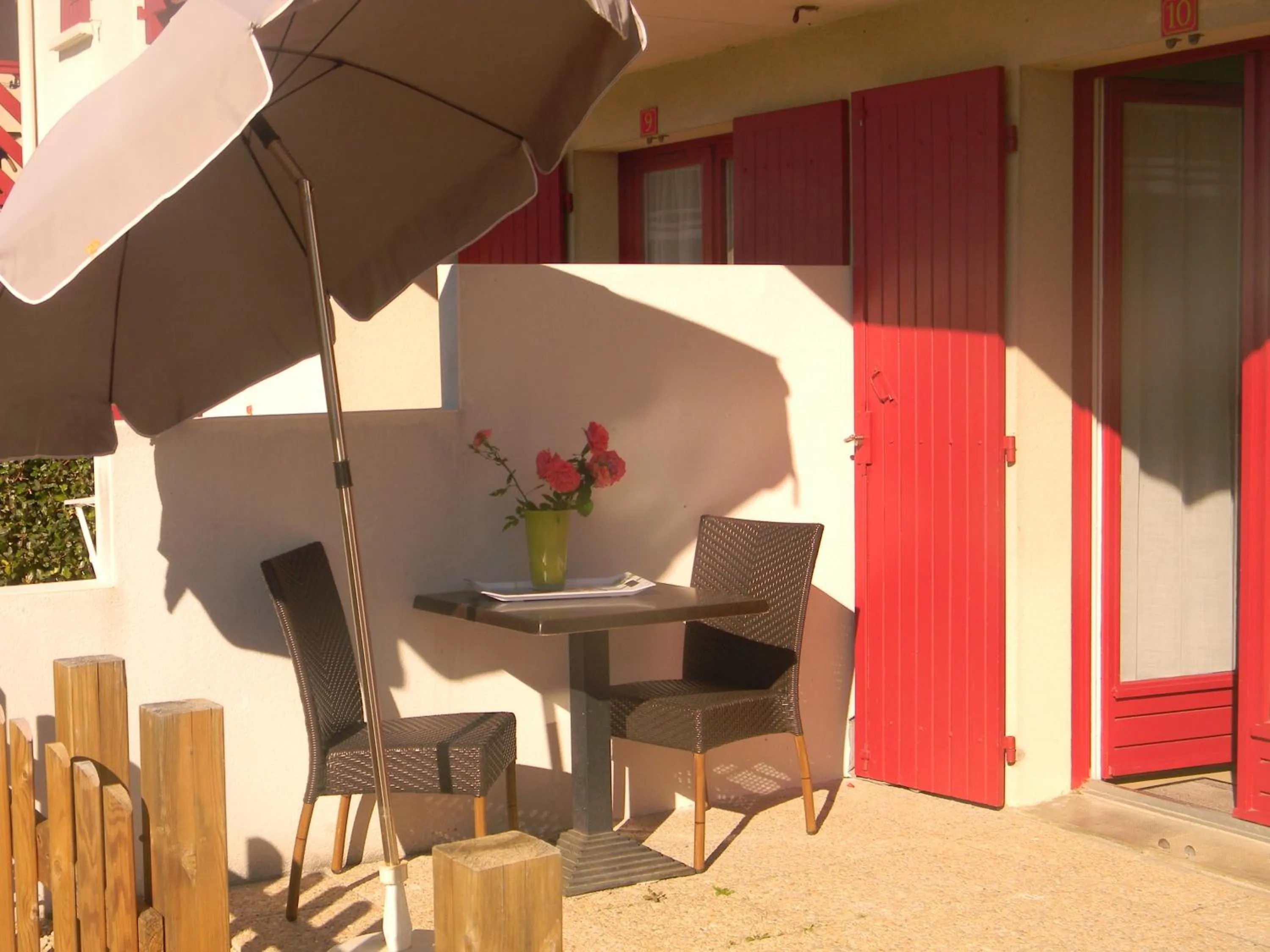 Balcony/Terrace in Résidence Hôtelière Hélios