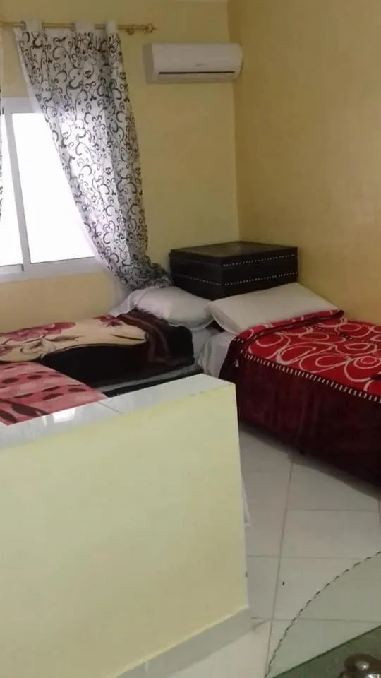 Bed in Hôtel Tijani