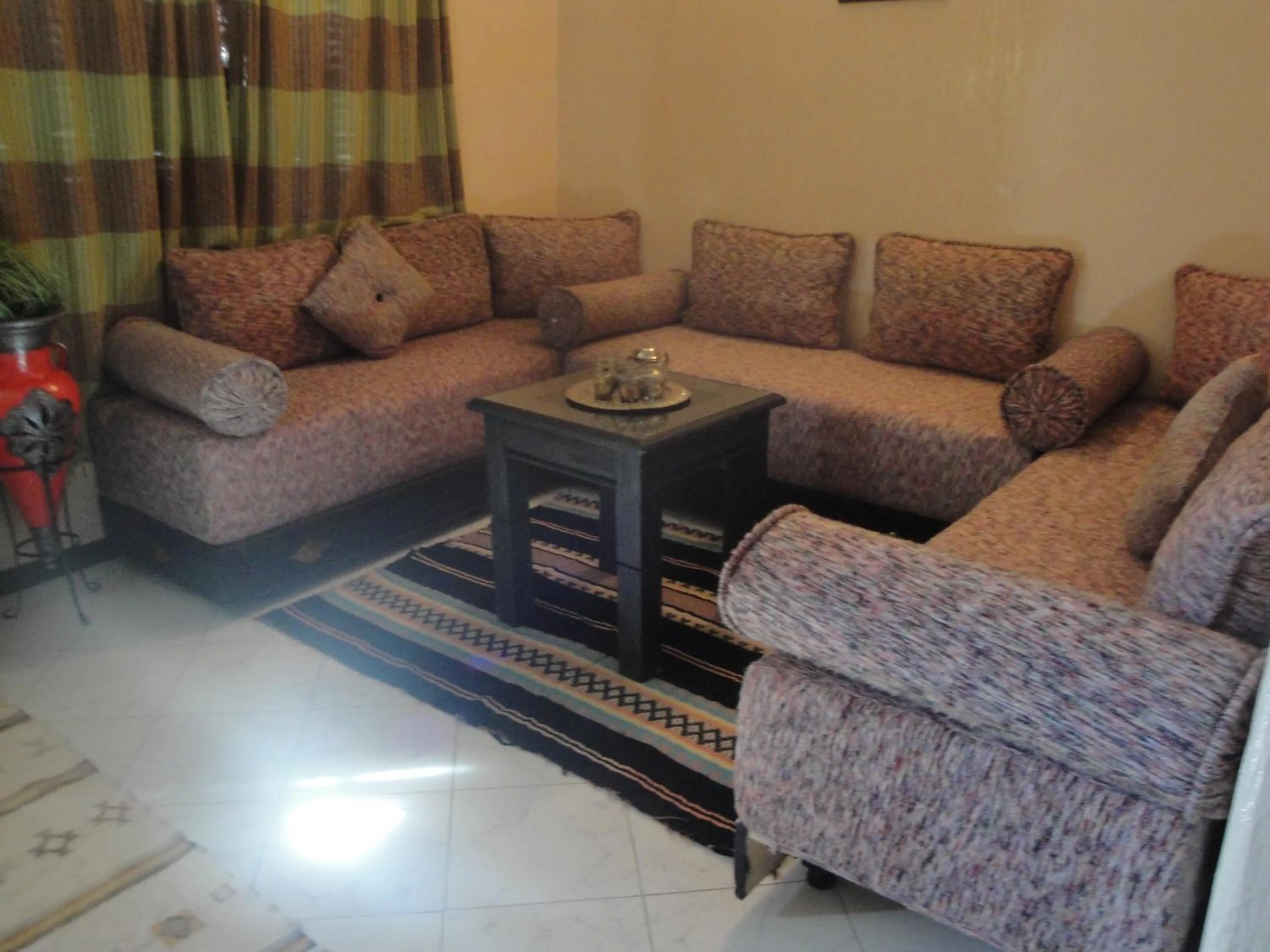 Living room in Hôtel Tijani