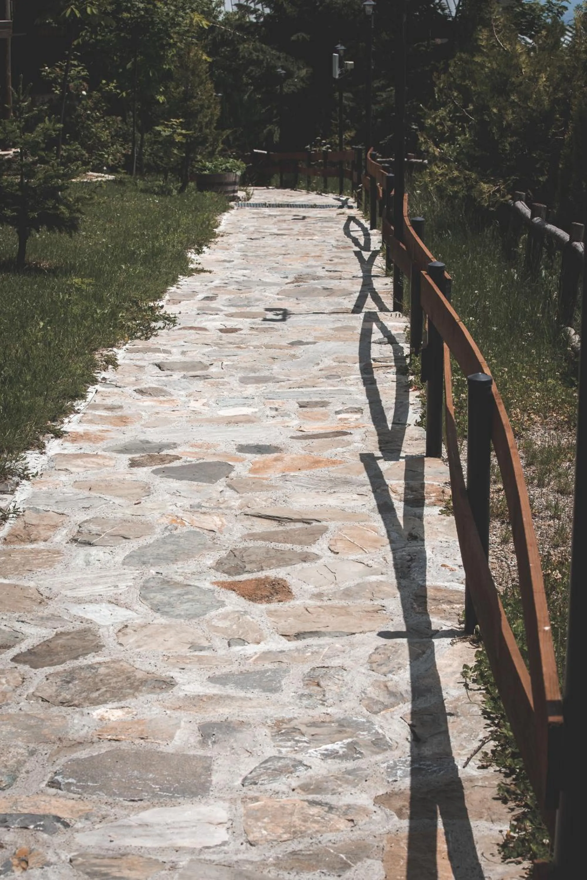 Hiking in Sfendamos Wood Village