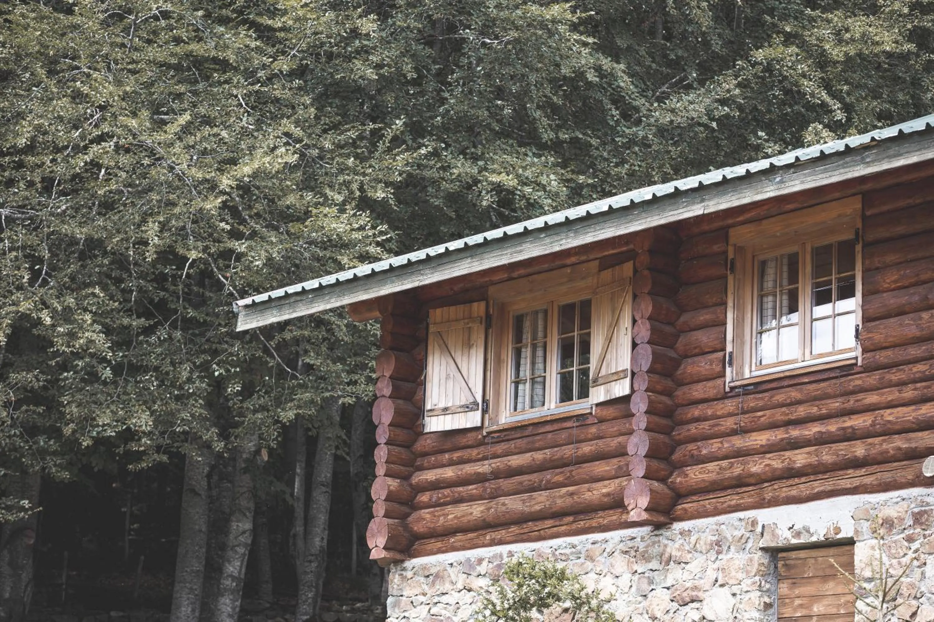 Winter in Sfendamos Wood Village