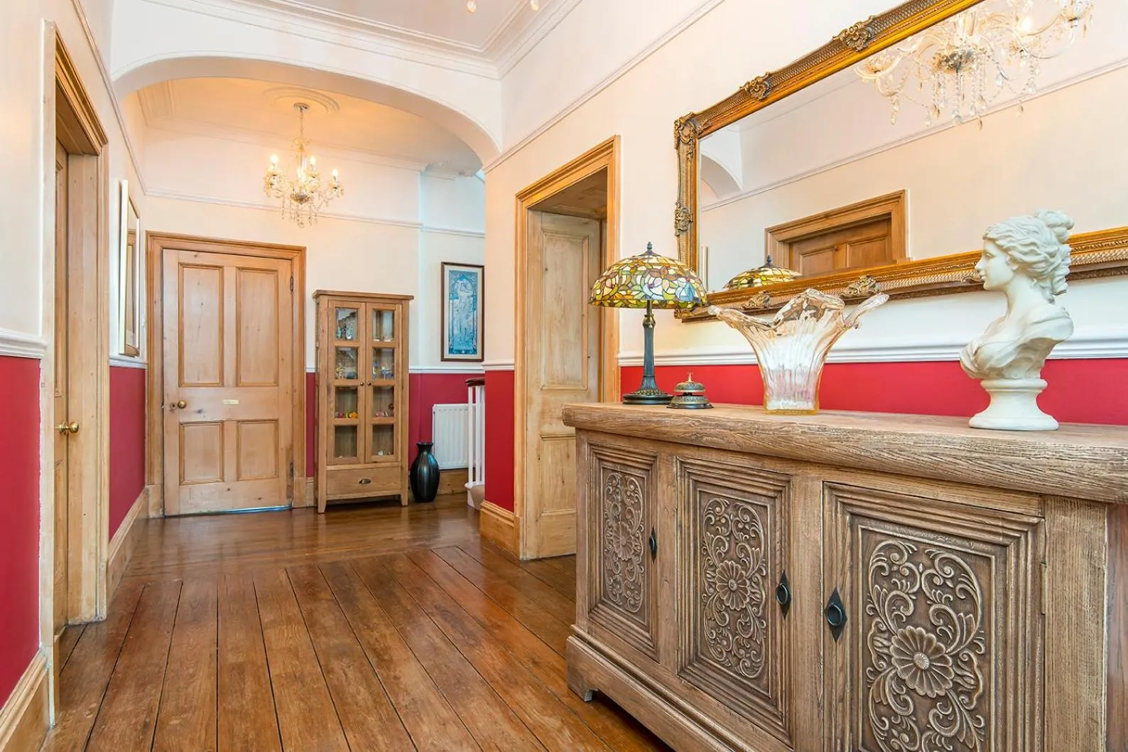 Lobby or reception in LLys Aeron "The Little Hotel"