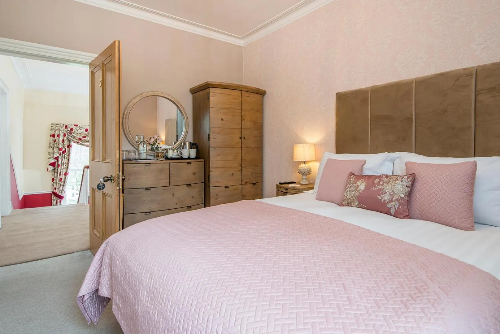 Bedroom, Bed in LLys Aeron "The Little Hotel"