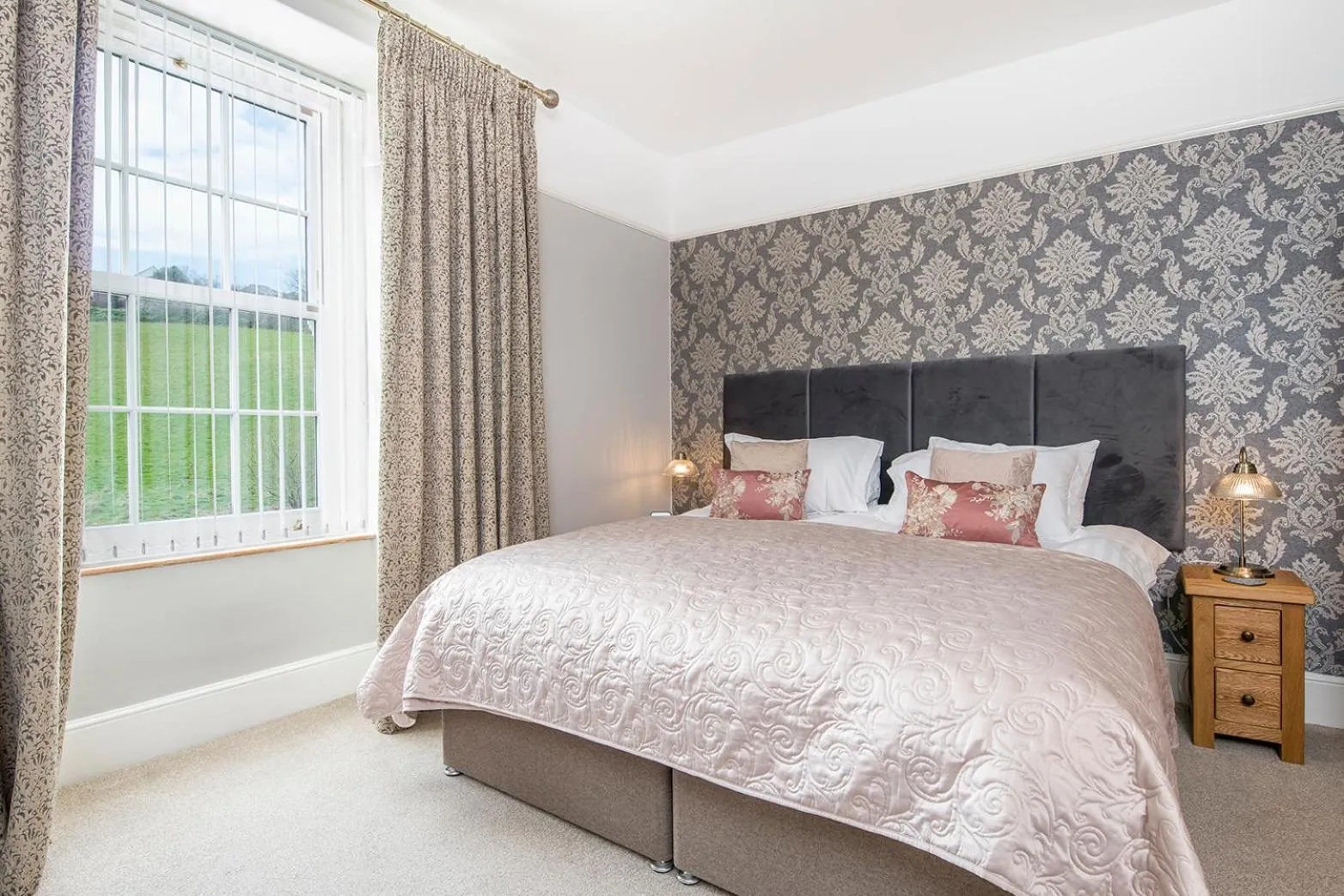 Bedroom, Bed in LLys Aeron "The Little Hotel"