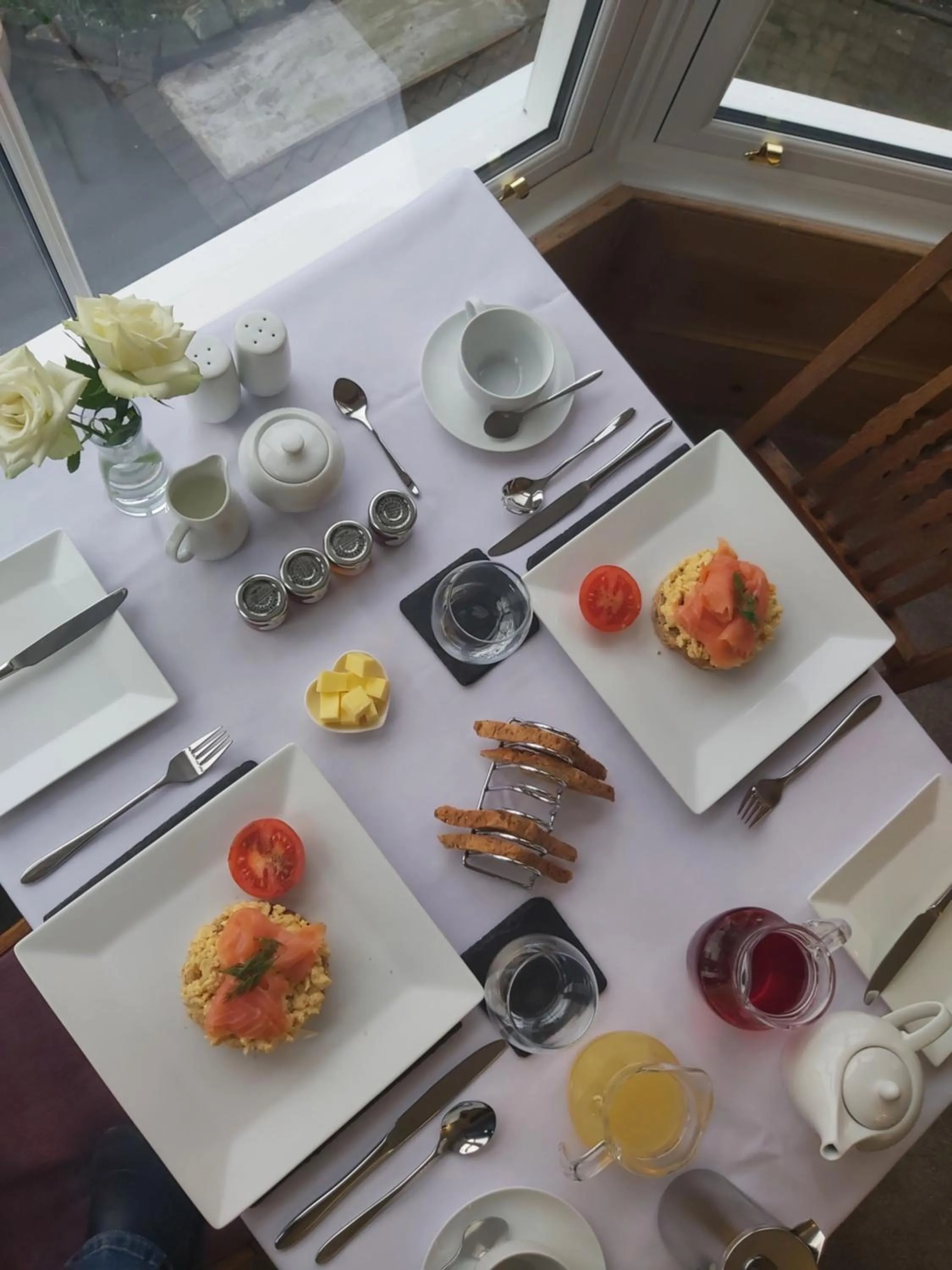 Breakfast in LLys Aeron "The Little Hotel"