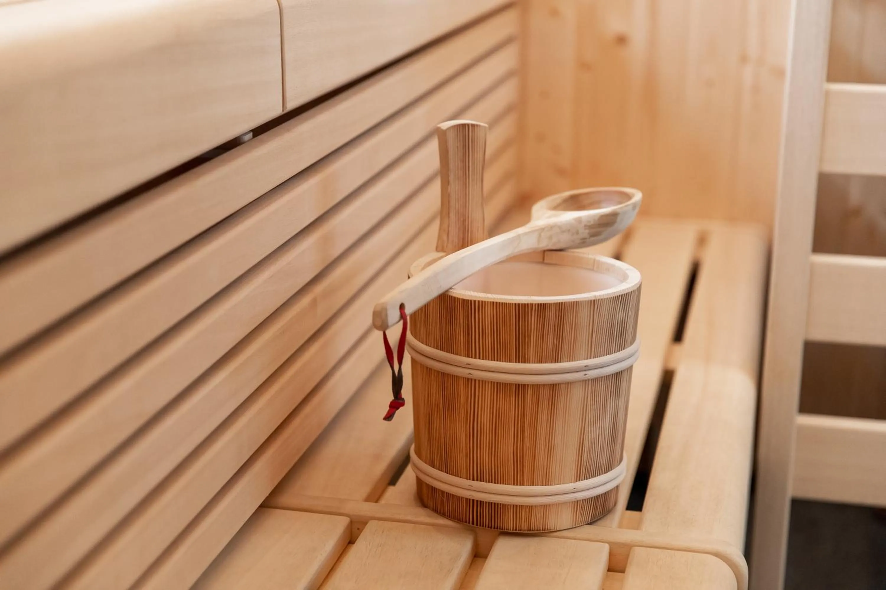 Sauna in ALMMONTE SENSUM SUITES - Funky Living Hotel