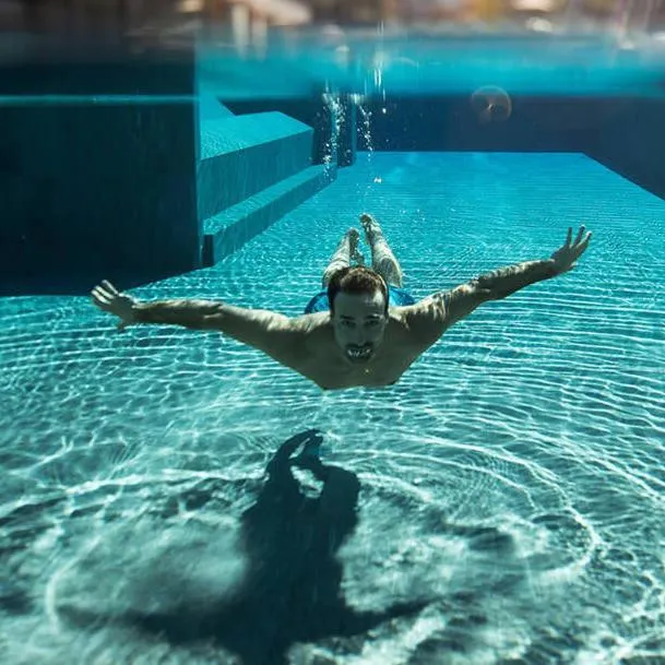 Swimming pool in ALMMONTE SENSUM SUITES - Funky Living Hotel