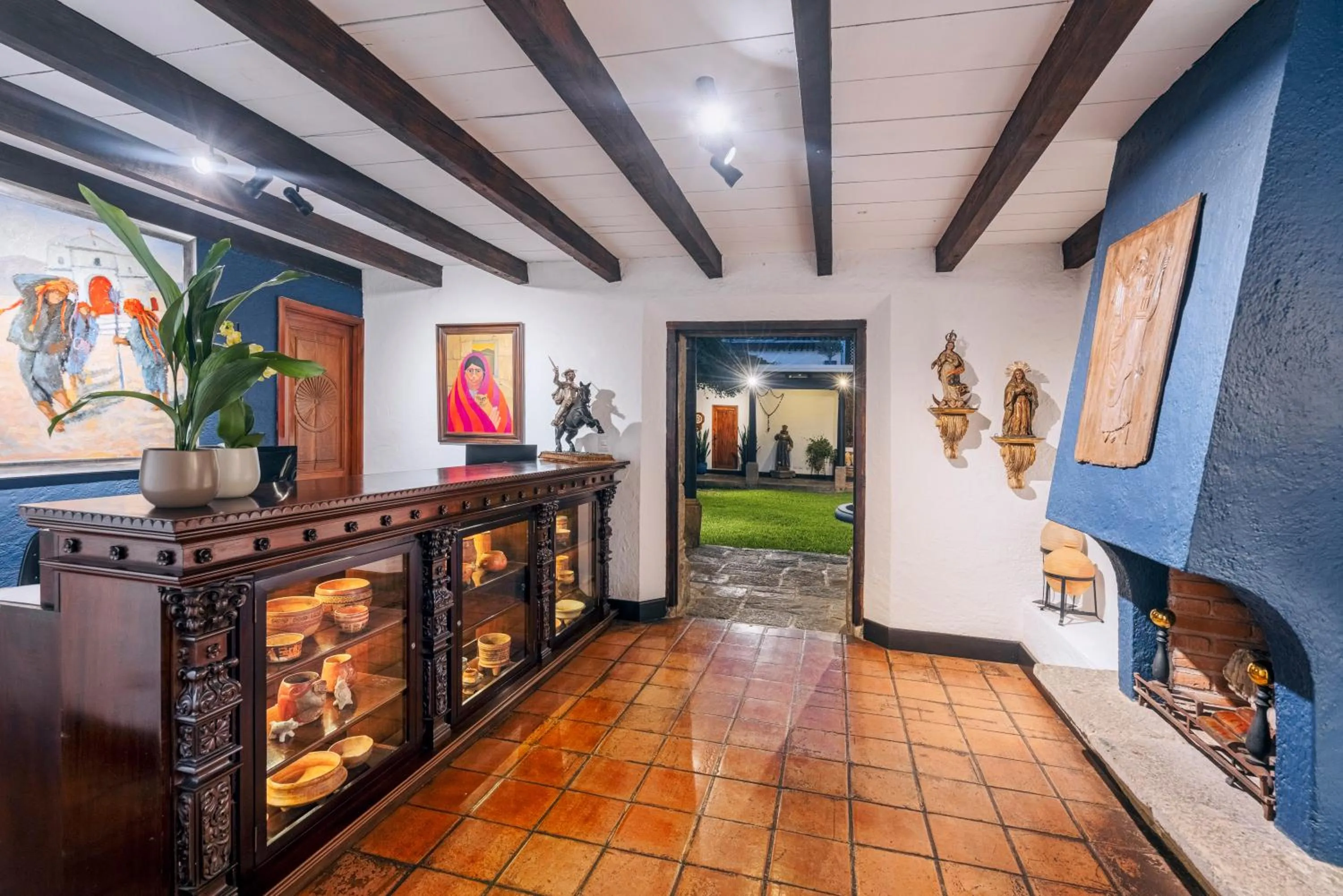 Lobby or reception in Las Cruces Boutique Hotel