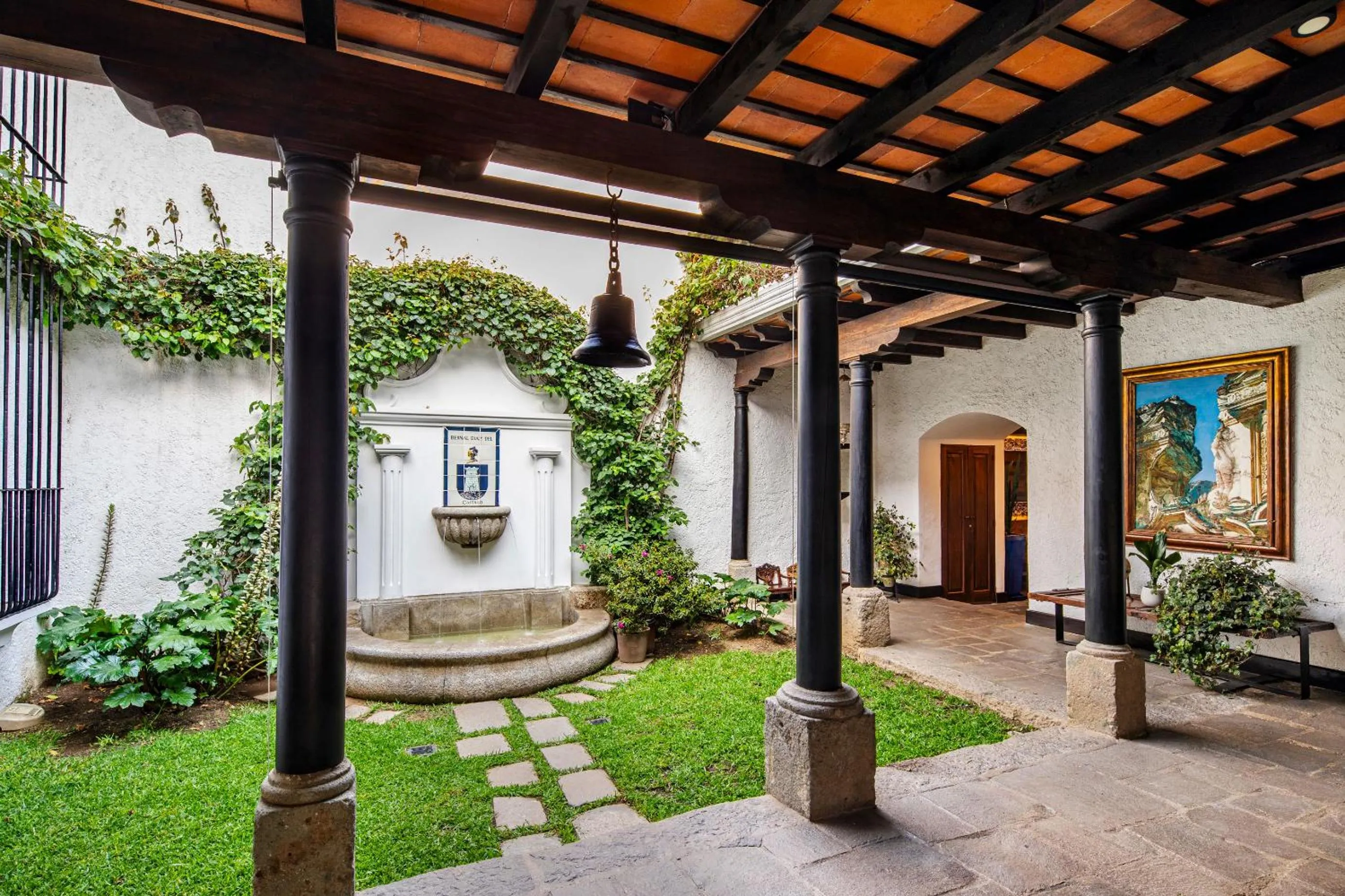 Patio in Las Cruces Boutique Hotel