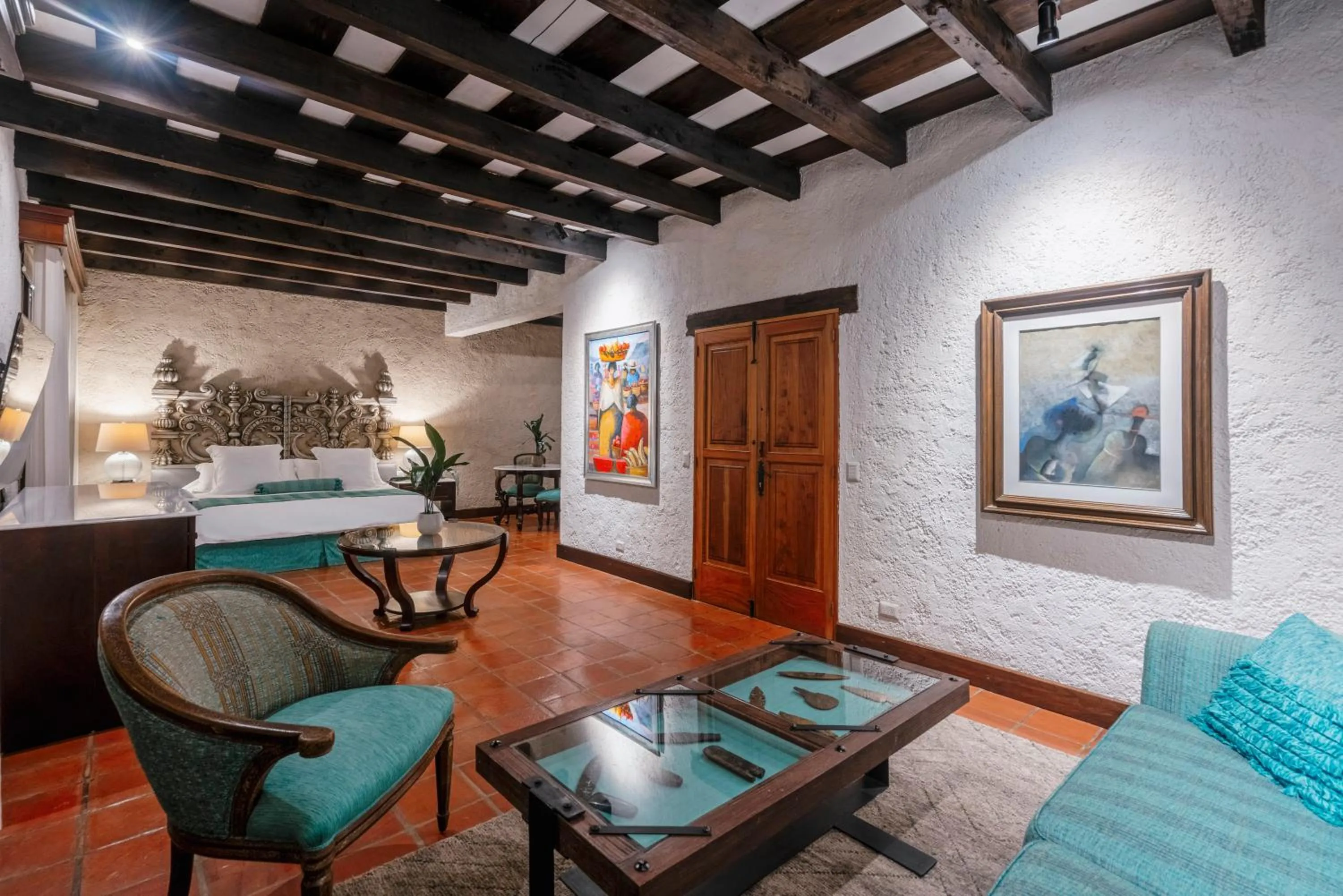 Living room in Las Cruces Boutique Hotel