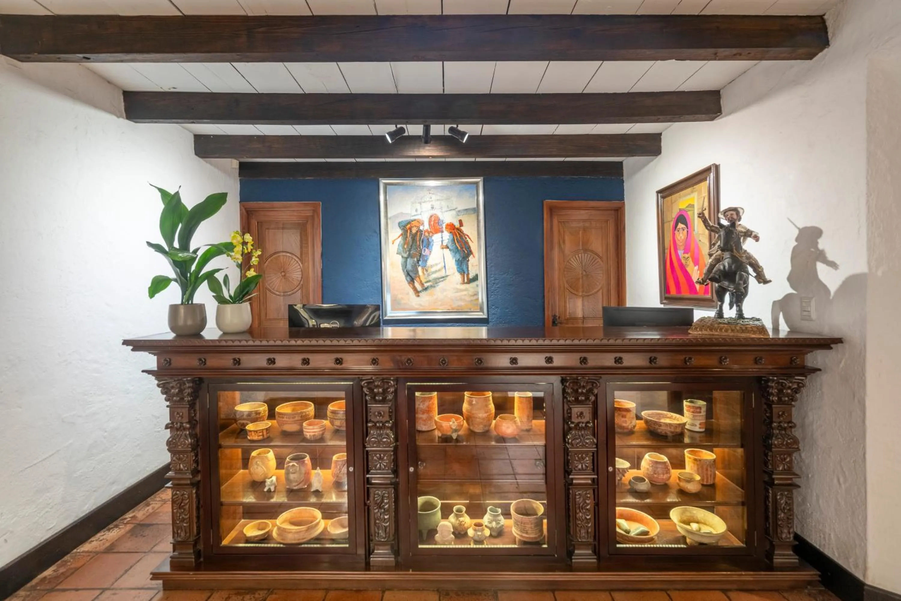 Lobby or reception in Las Cruces Boutique Hotel