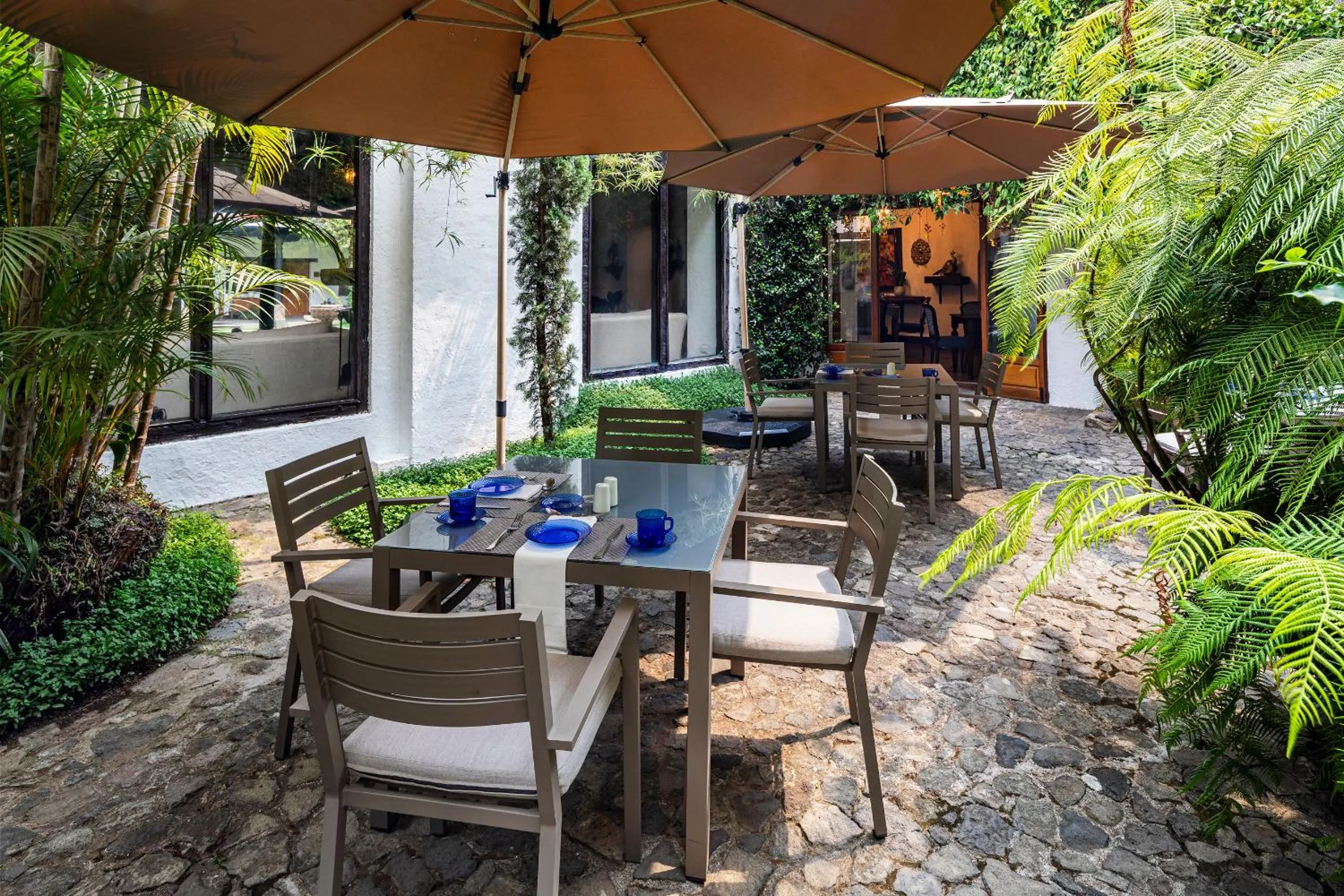 Patio in Las Cruces Boutique Hotel