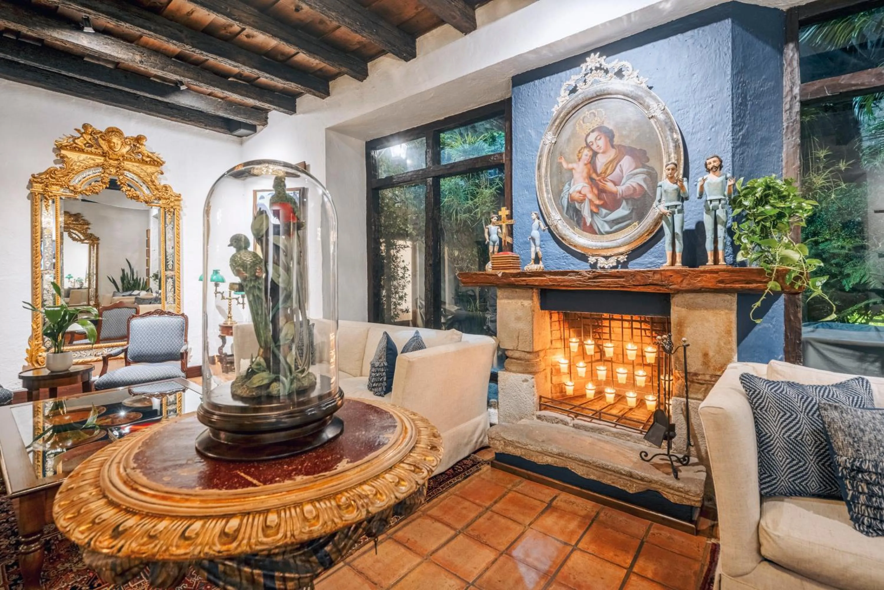 Living room in Las Cruces Boutique Hotel