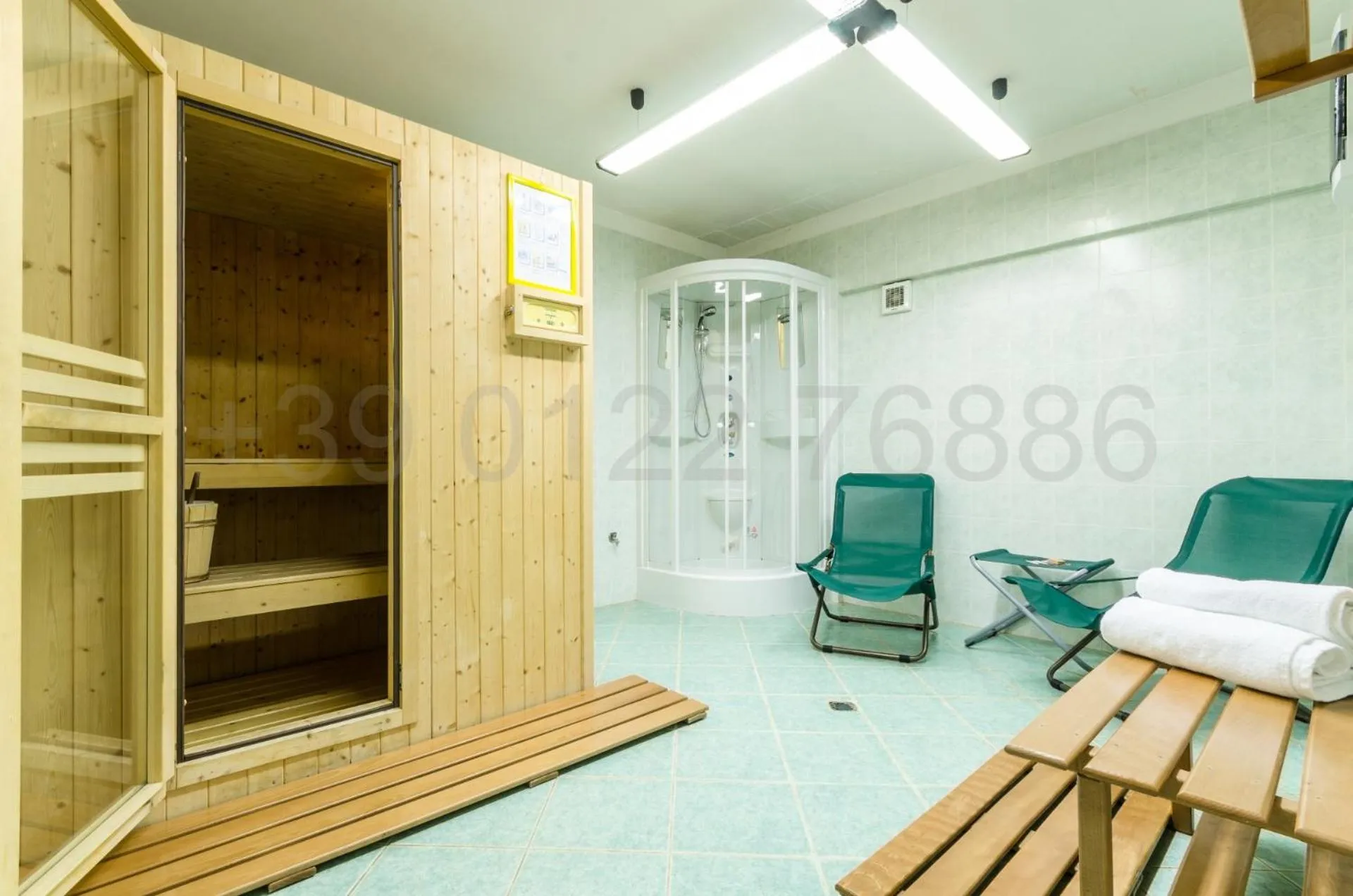 Sauna in Resort Palace Sestriere 1 e 2