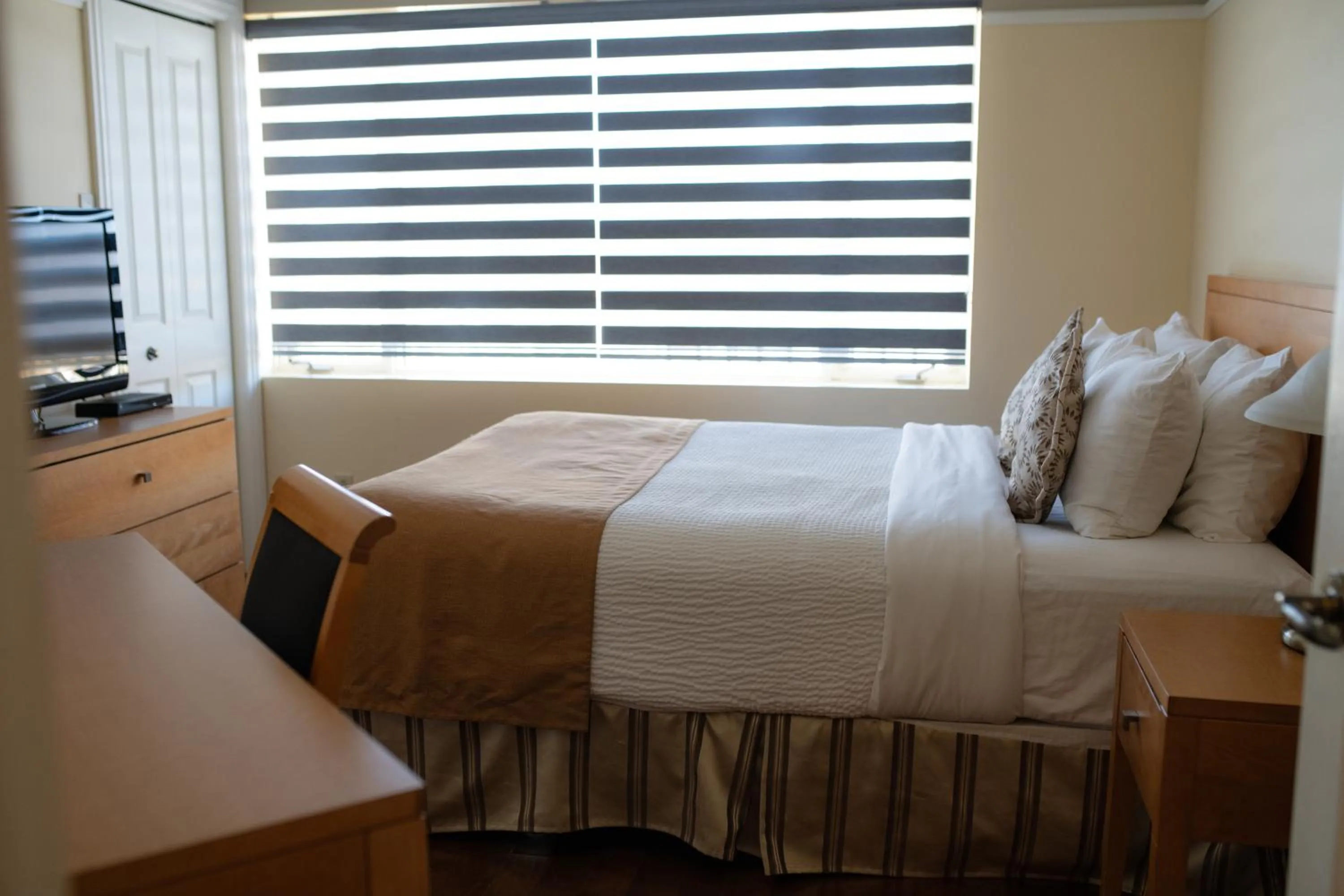 Bed in Hôtel Le Voyageur