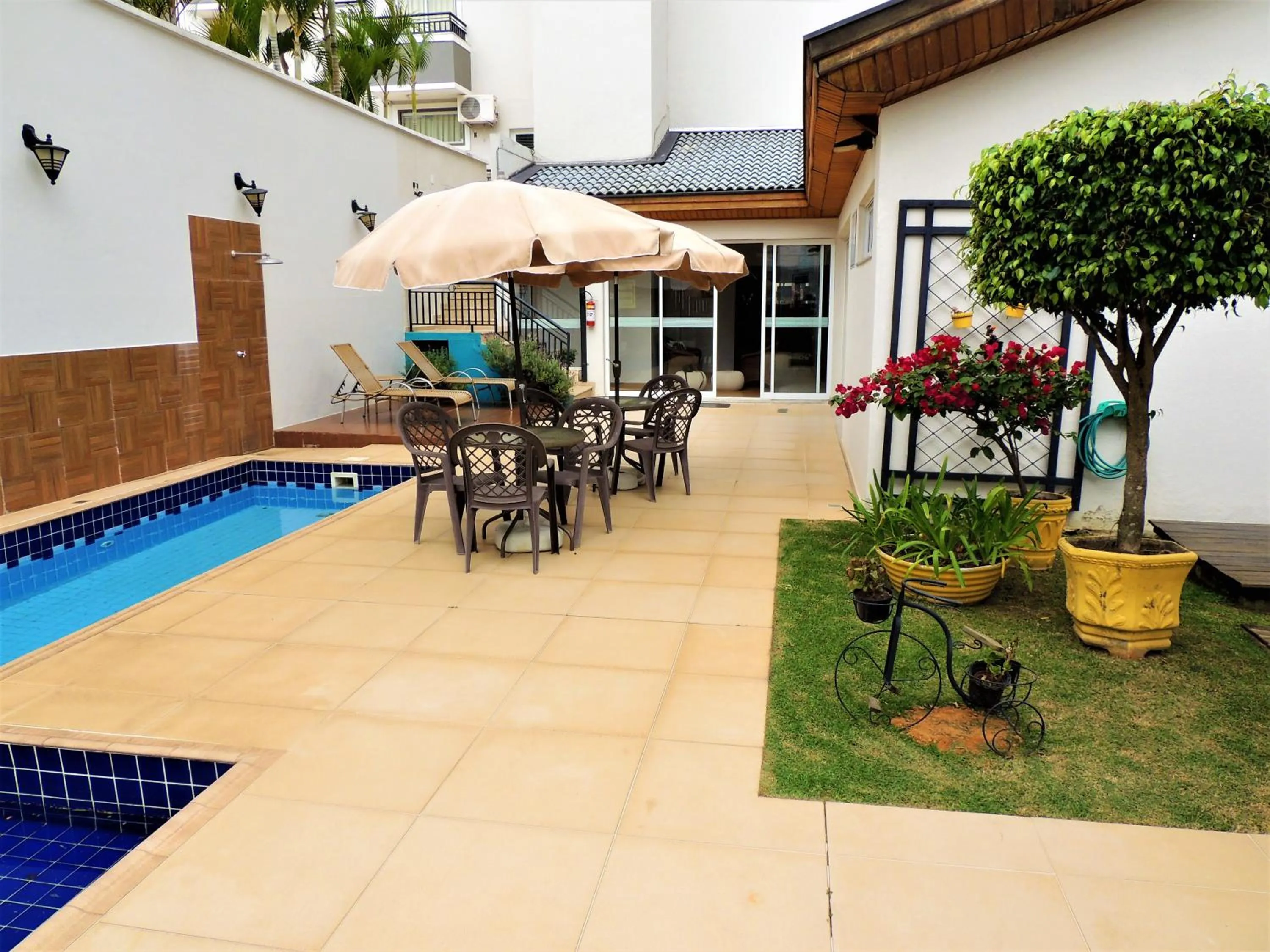 Swimming pool in Hotel Água Viva - Cachoeira Paulista - SP - Próximo a Canção Nova