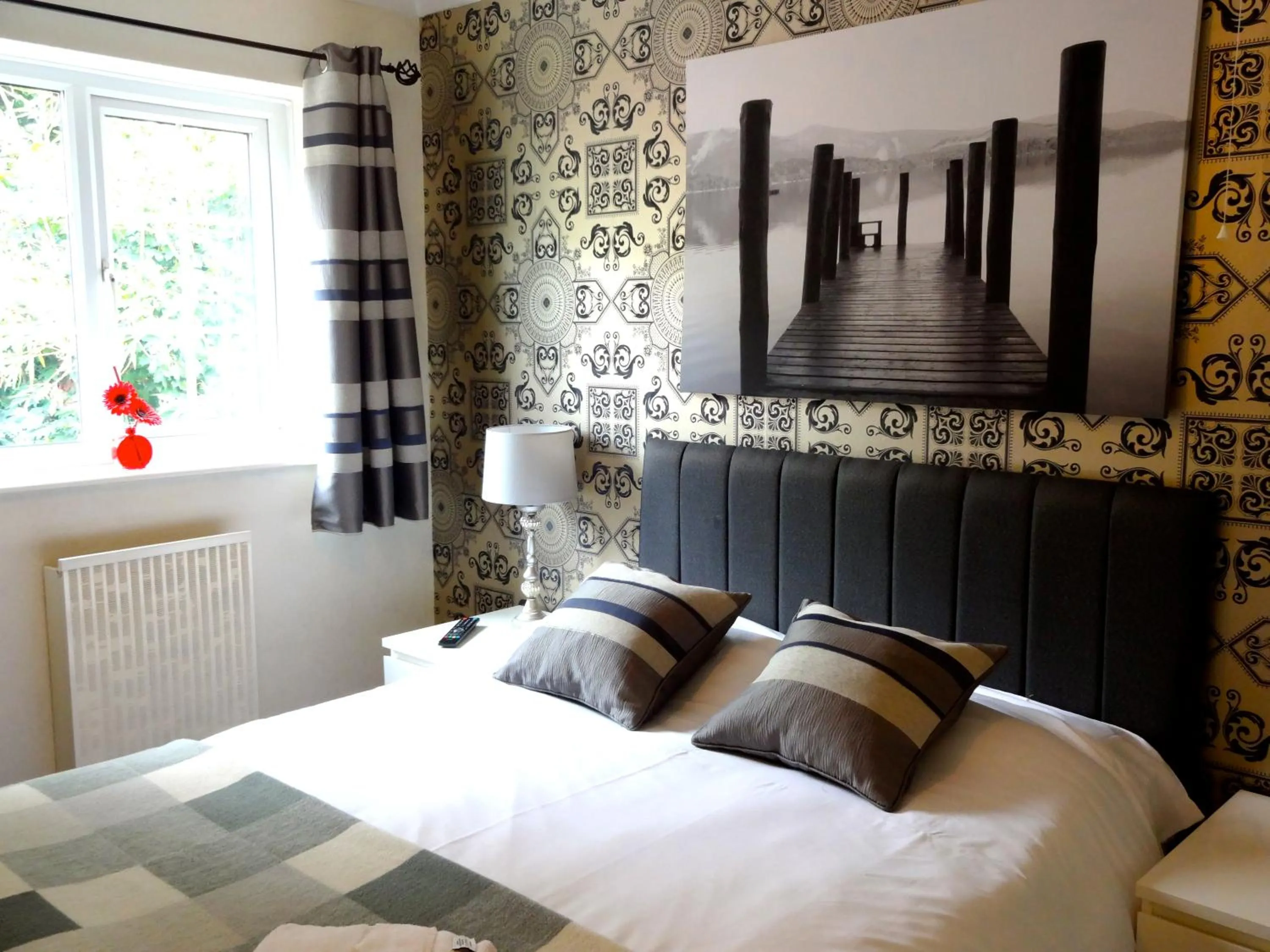 Photo of the whole room, Bed in Abbey Grange Hotel