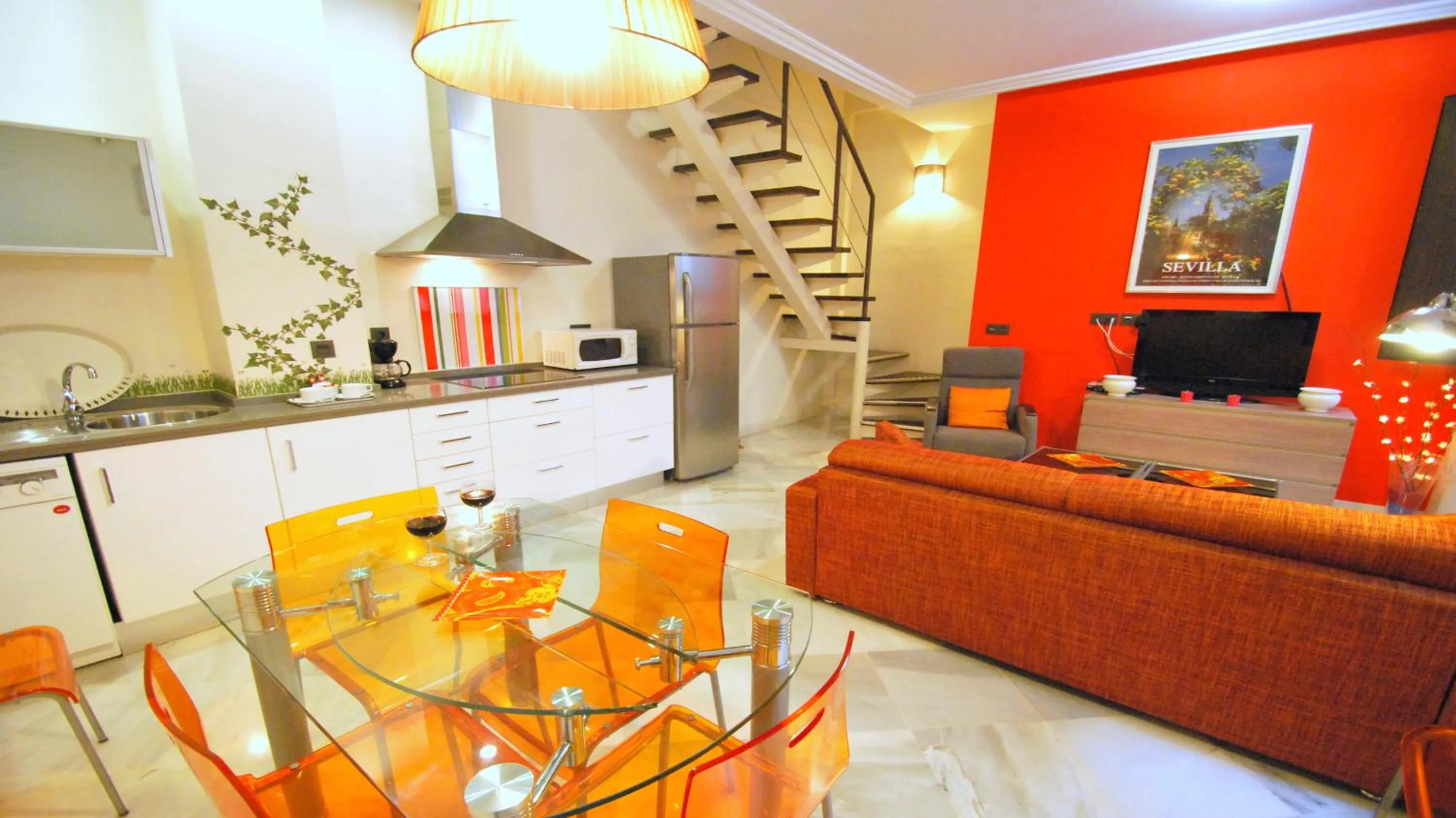 Living room in Living-Sevilla Apartments San Lorenzo