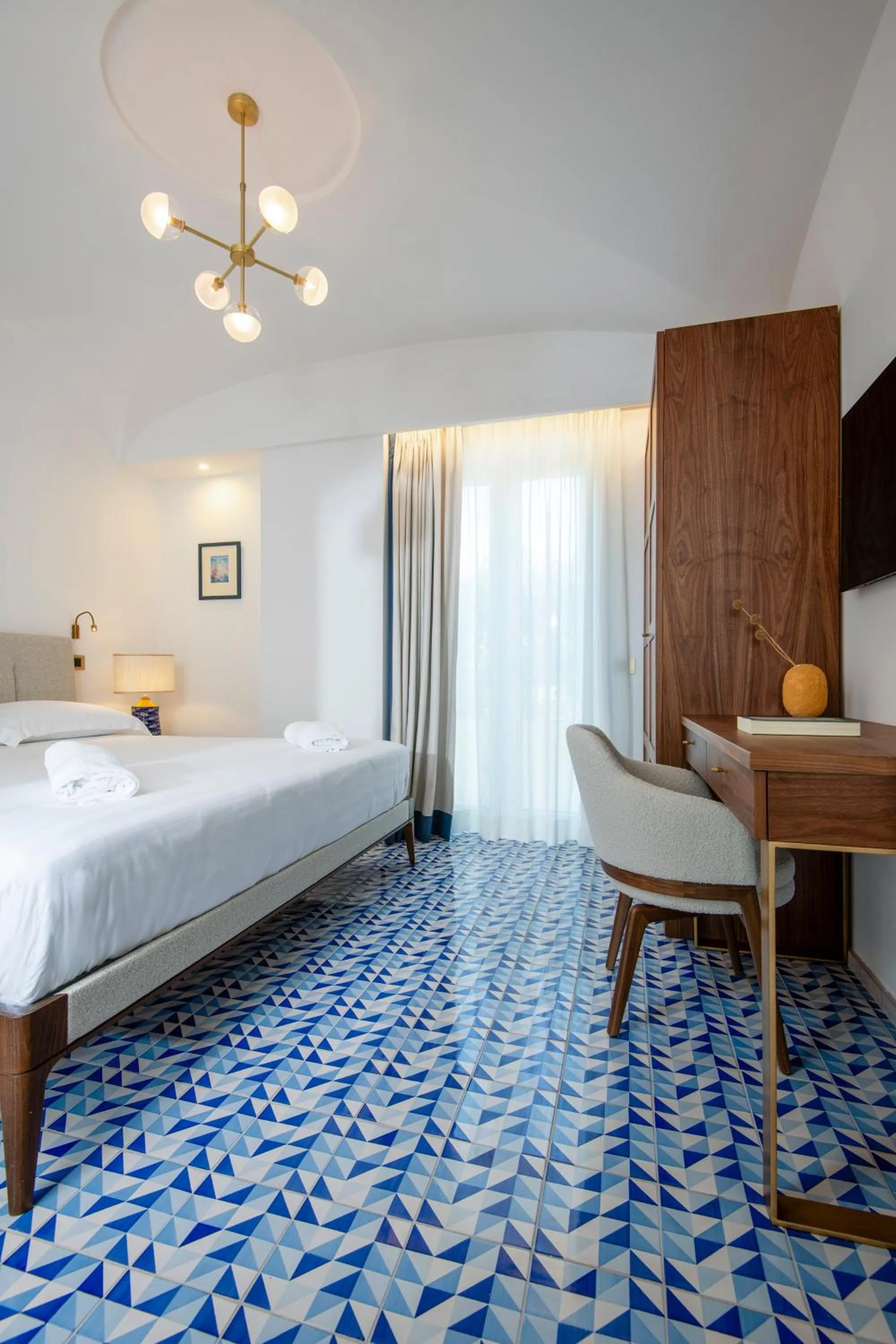 Bed in OraBlu Exclusive Villas