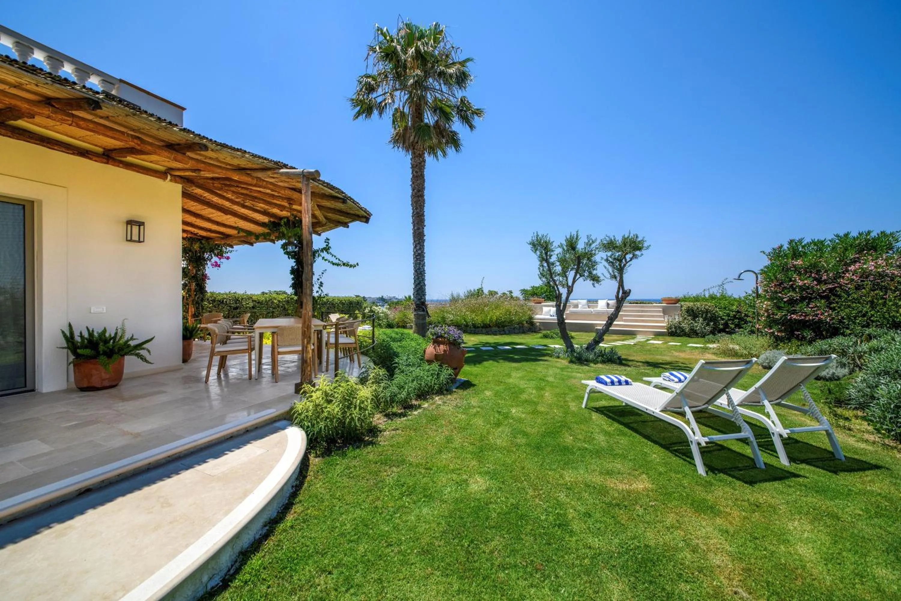 Garden in OraBlu Exclusive Villas