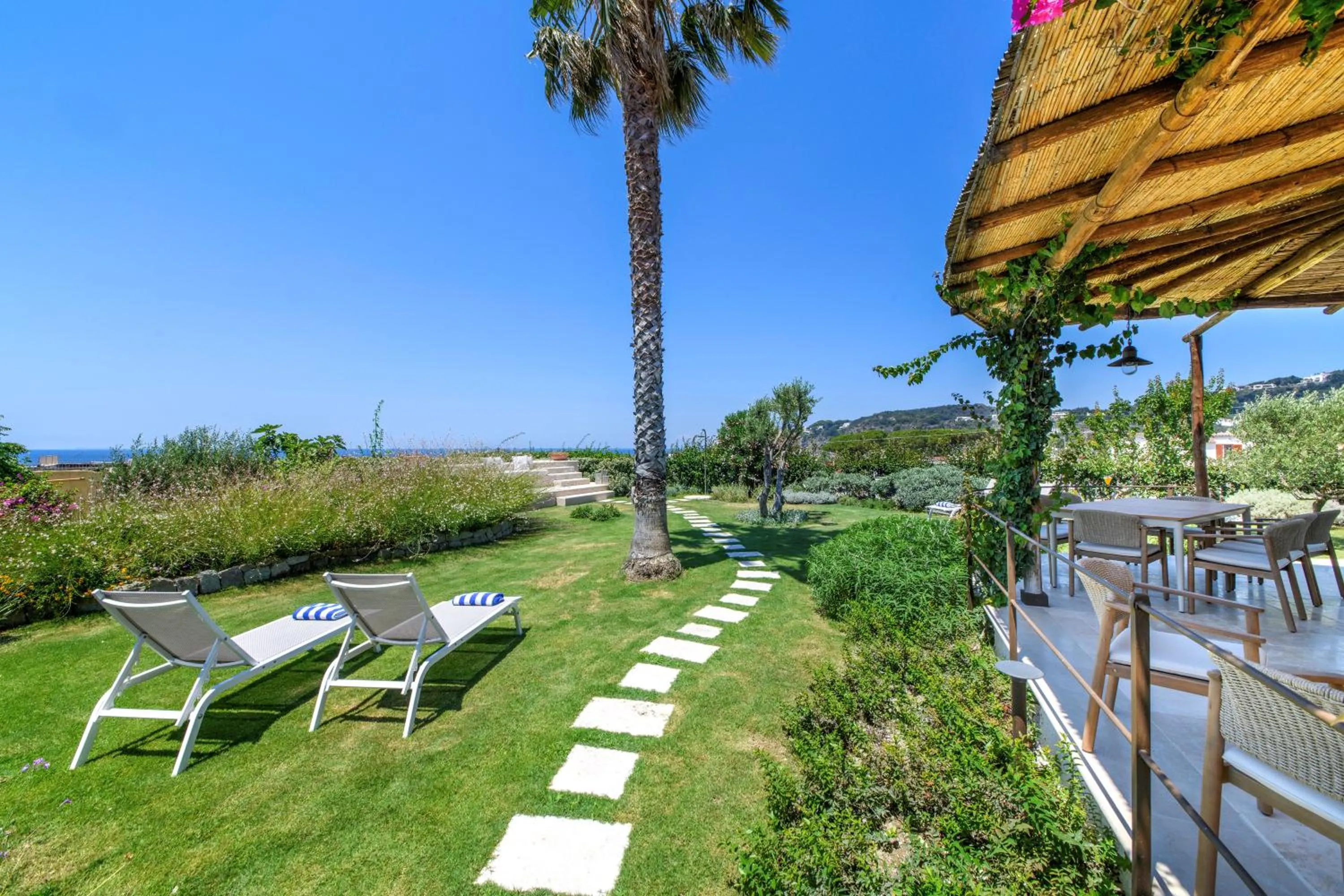 Garden in OraBlu Exclusive Villas