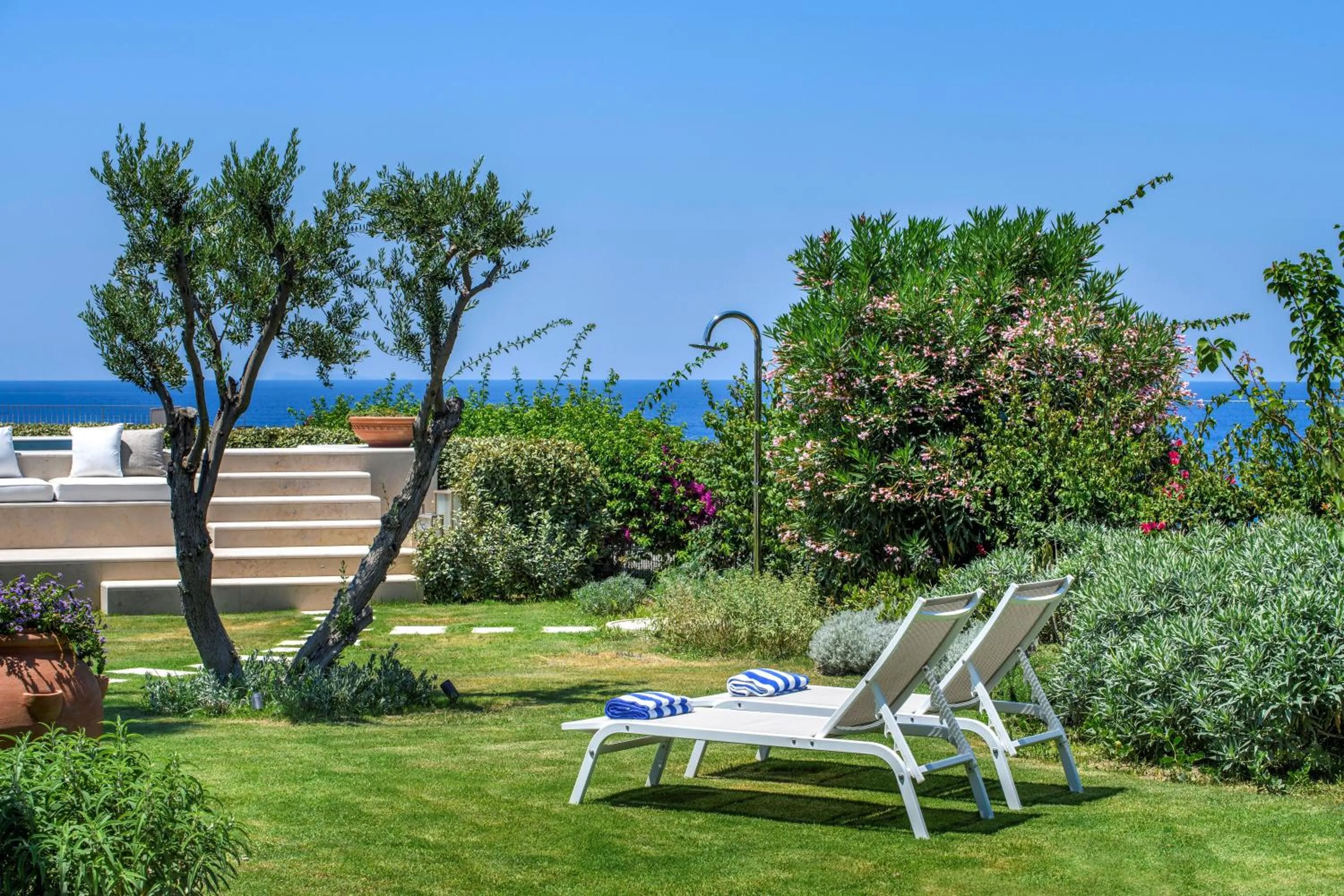 Garden in OraBlu Exclusive Villas