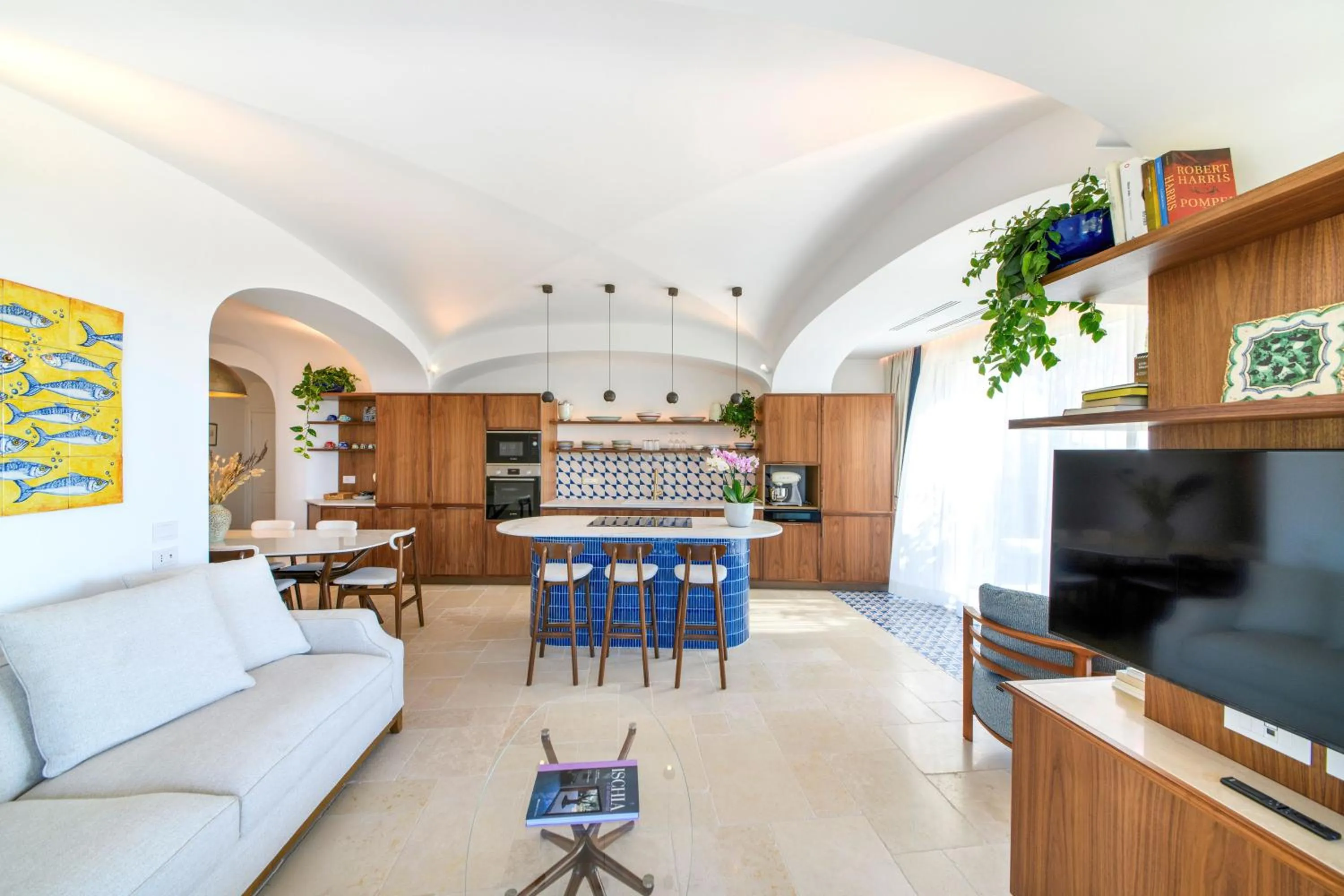 Living room in OraBlu Exclusive Villas