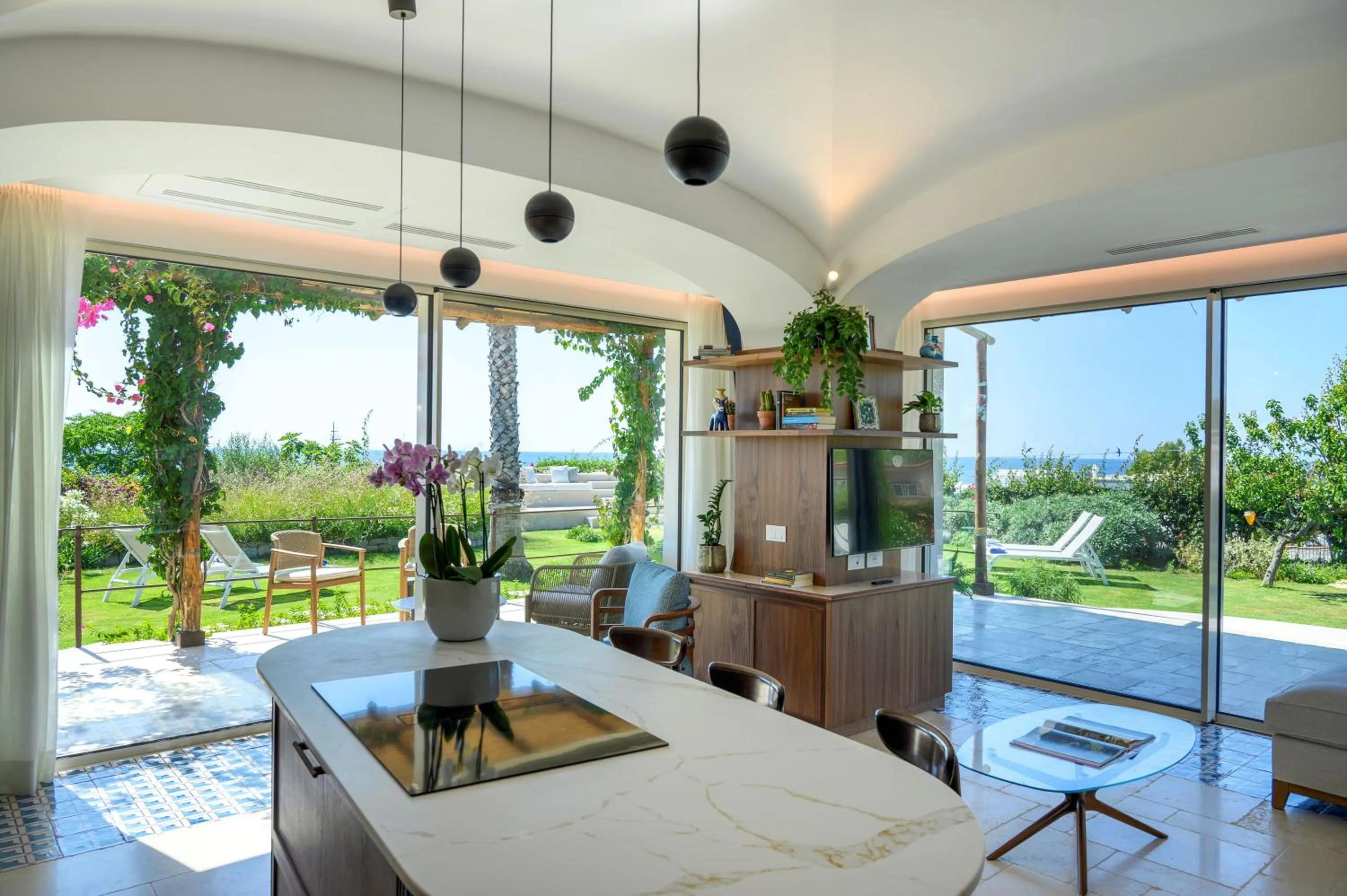 Living room in OraBlu Exclusive Villas