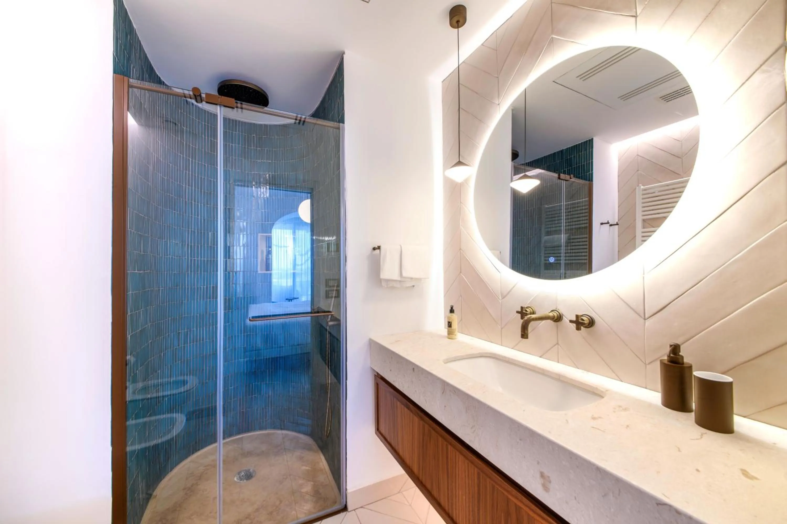 Bathroom in OraBlu Exclusive Villas