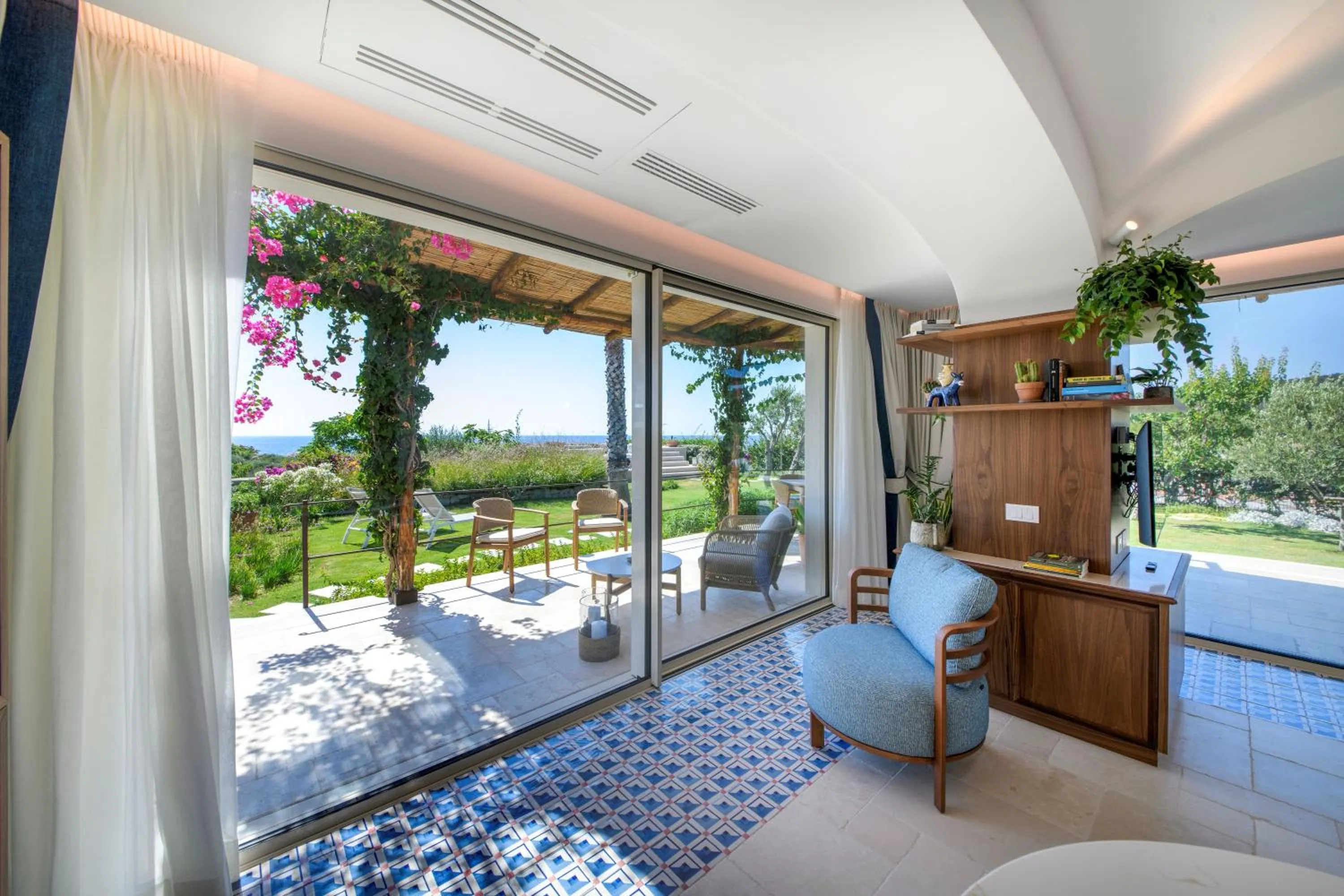 Garden view in OraBlu Exclusive Villas