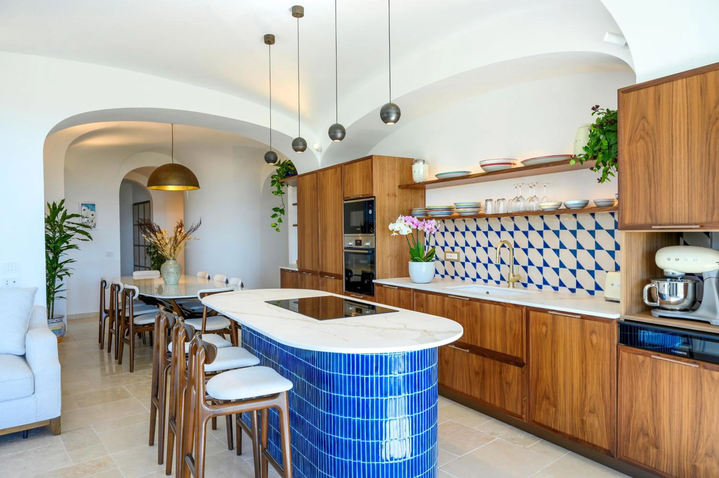 kitchen in OraBlu Exclusive Villas