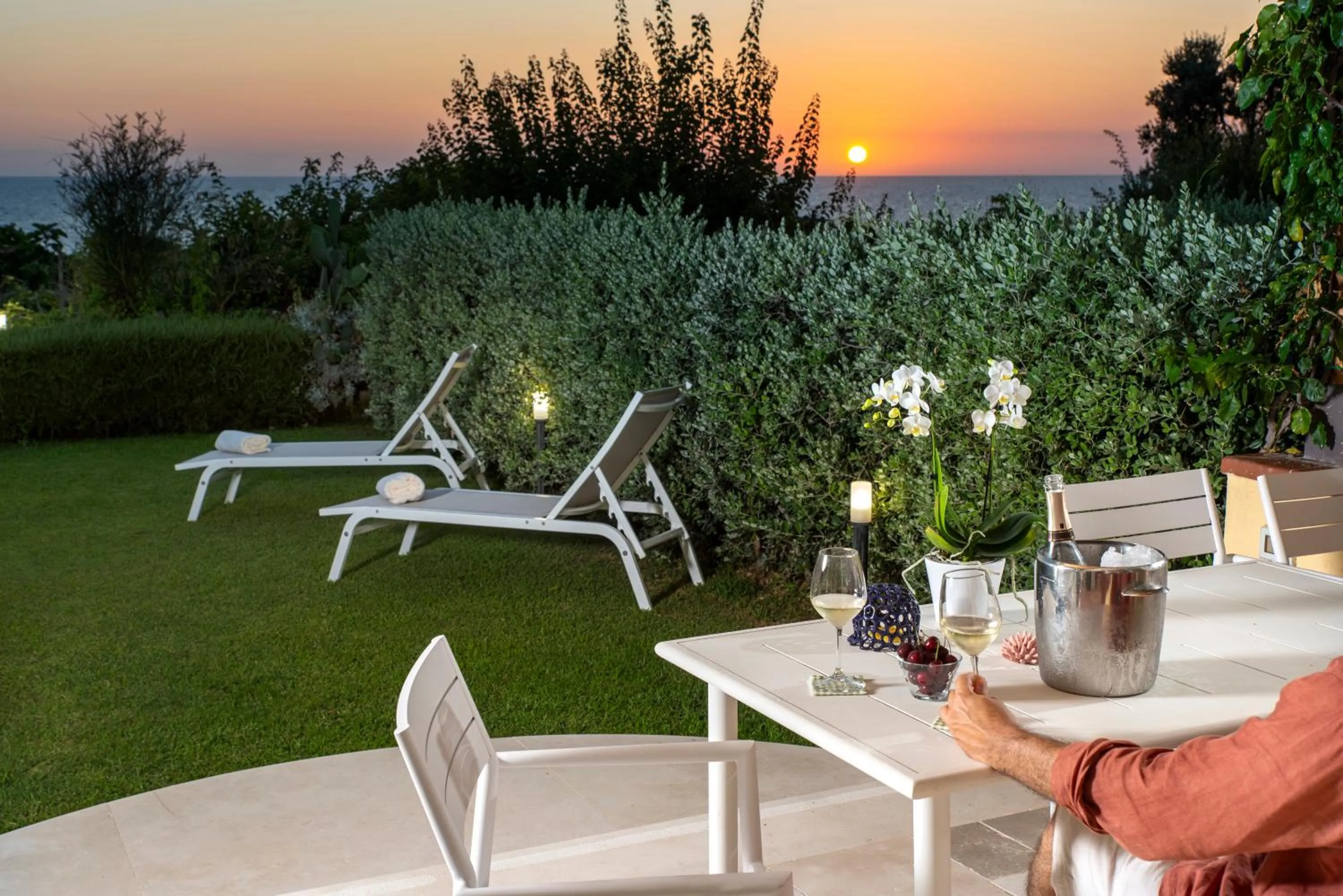 Garden in OraBlu Exclusive Villas