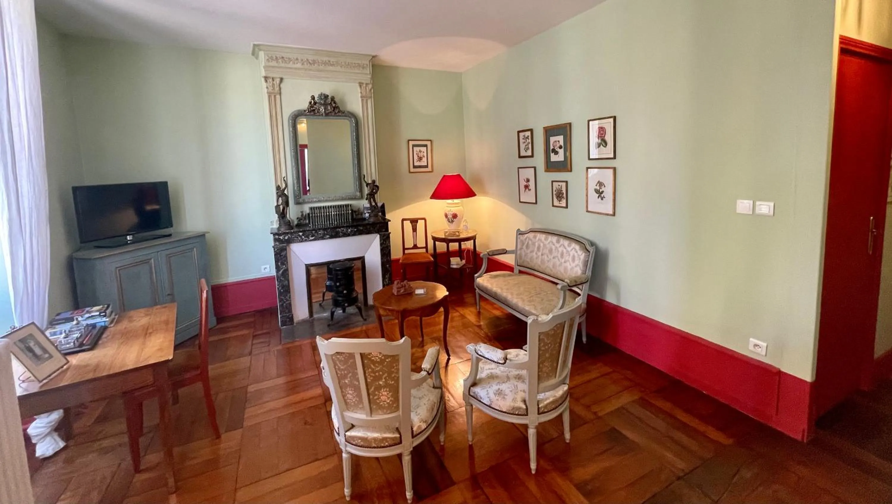 Living room in Chambres d'Hôte Le Clos de L'Argolay