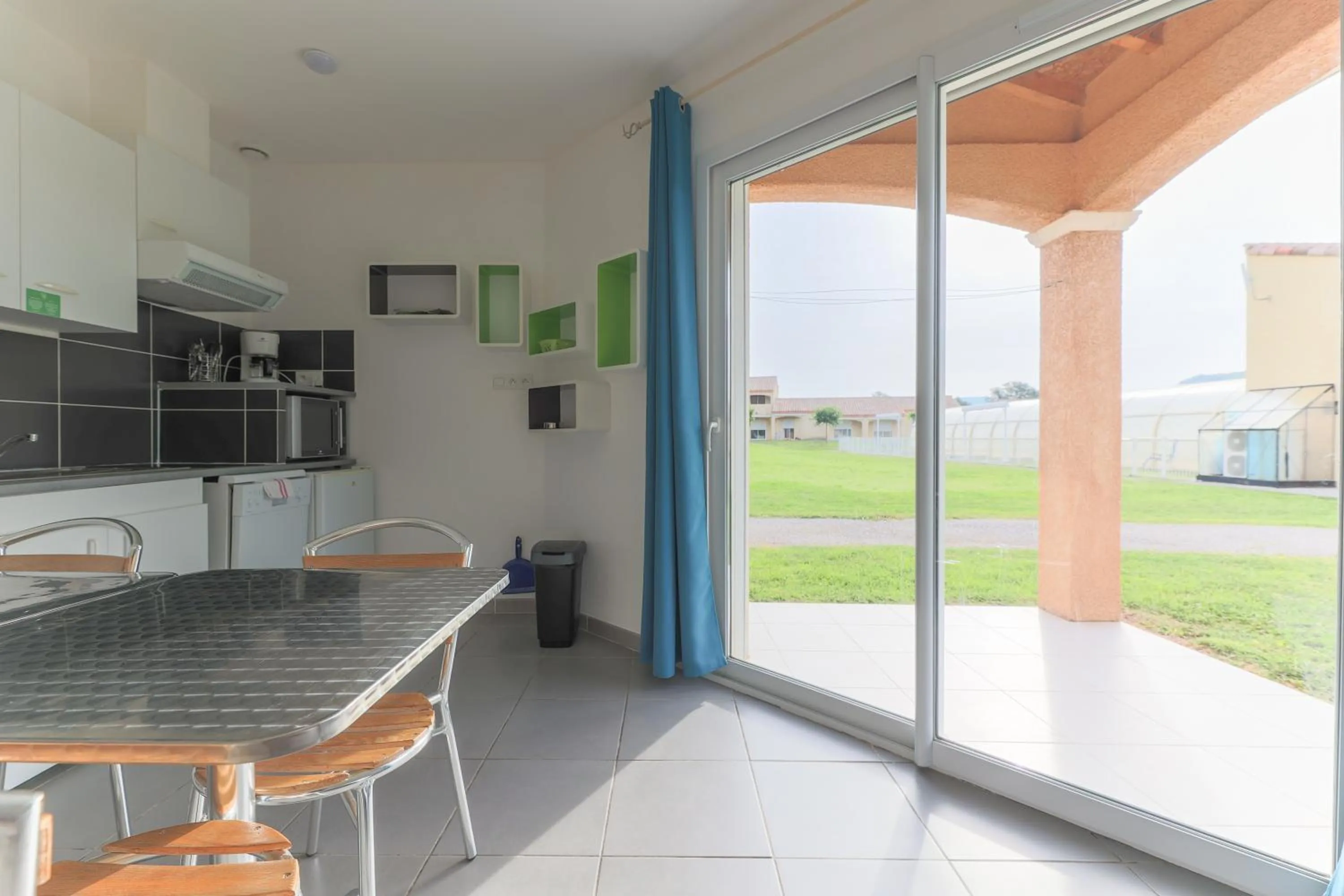 Patio in Park & Suites Village Gorges de l'Hérault-Cévennes