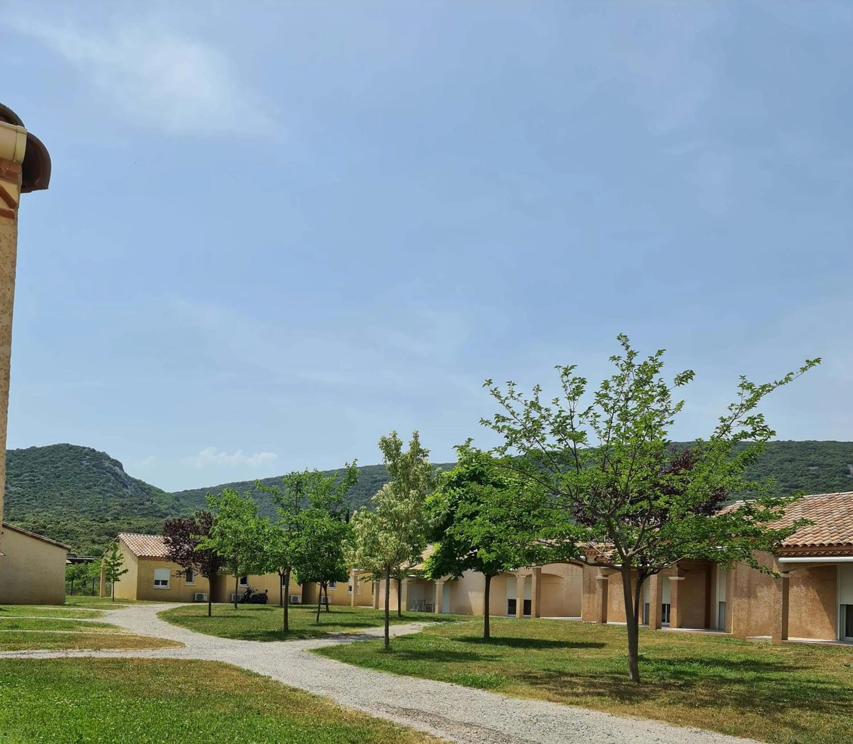 Garden view in Park & Suites Village Gorges de l'Hérault-Cévennes