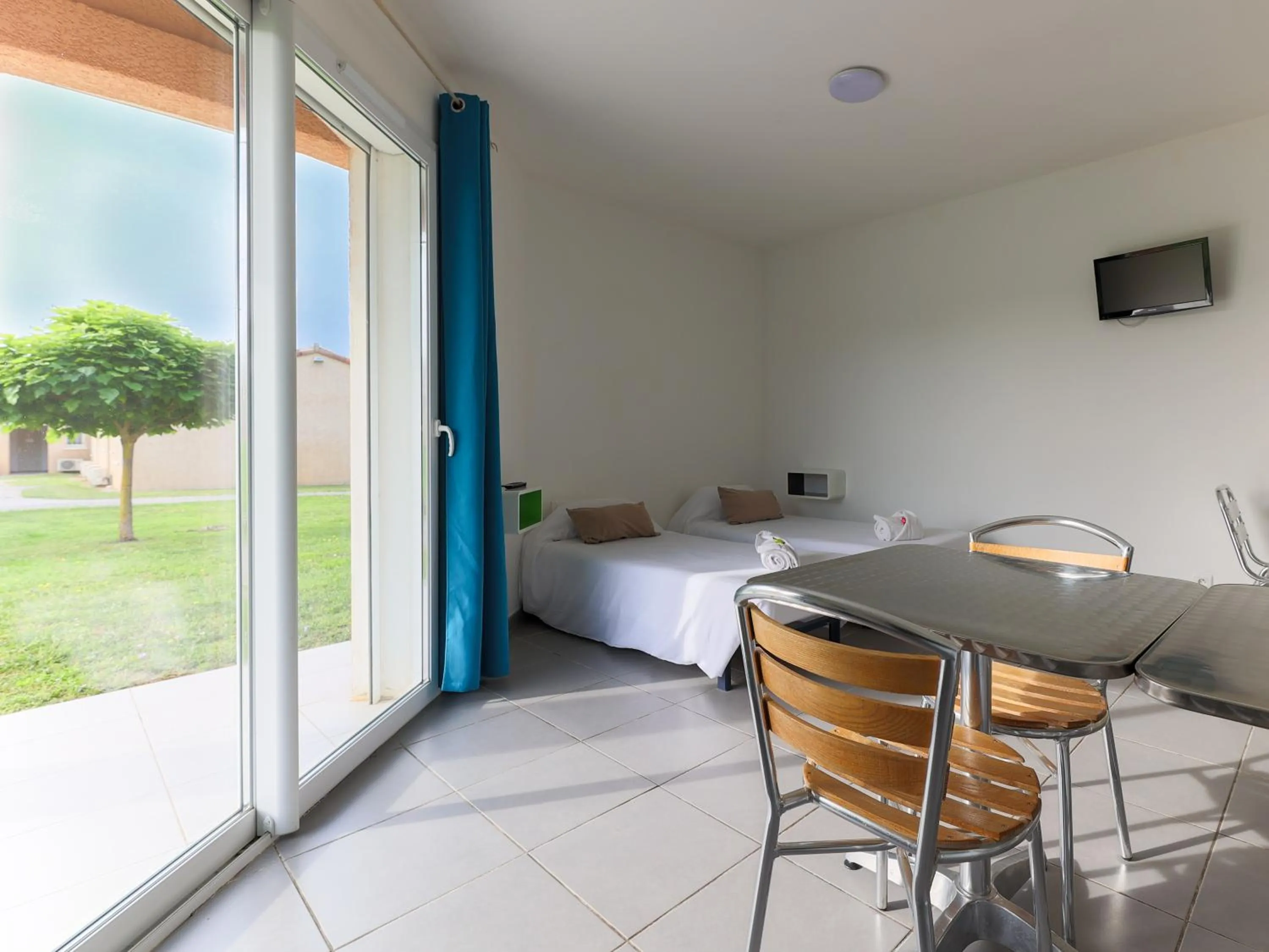 Patio in Park & Suites Village Gorges de l'Hérault-Cévennes